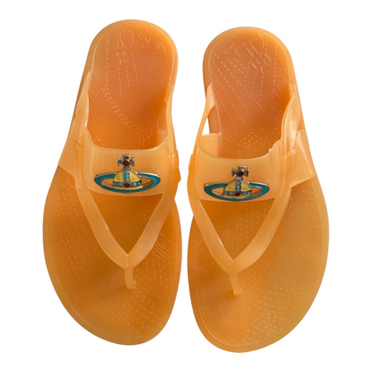 Vivienne Westwood Vivienne Westwood Orb Rubber Slippers Size US 7 / EU 40 - 3 Thumbnail