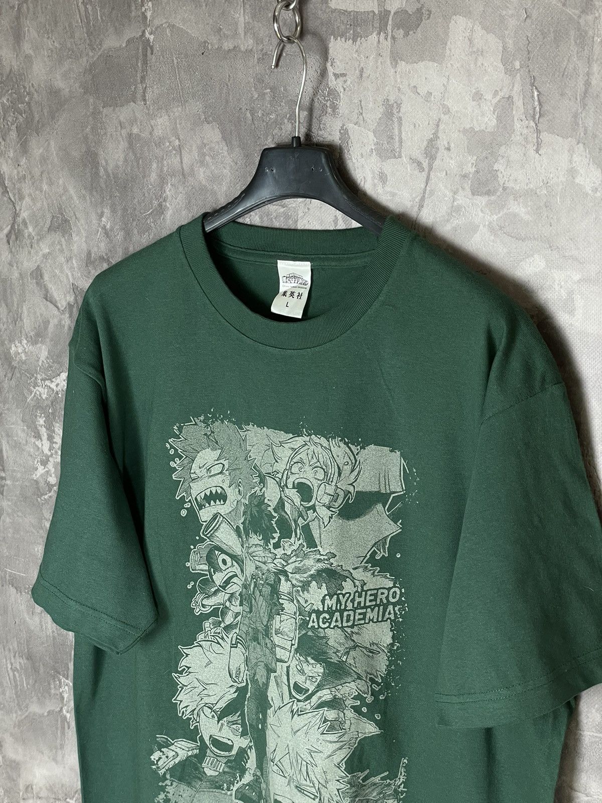 Anime × Japanese Brand Anime Manga My Hero Academia by Kōhei Horikoshi T-shirt Size US L / EU 52-54 / 3 - 8 Thumbnail