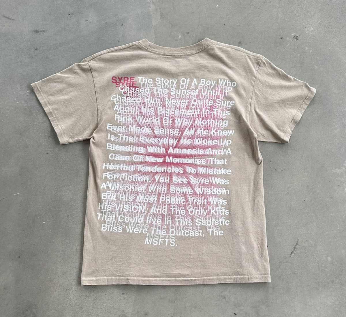 Jaden Smith × Msftsrep × Vintage SYRE JADEN SMITH A BEAUTIFUL CONFUSION MAFTSREP TEE Size US M / EU 48-50 / 2 - 5 Thumbnail