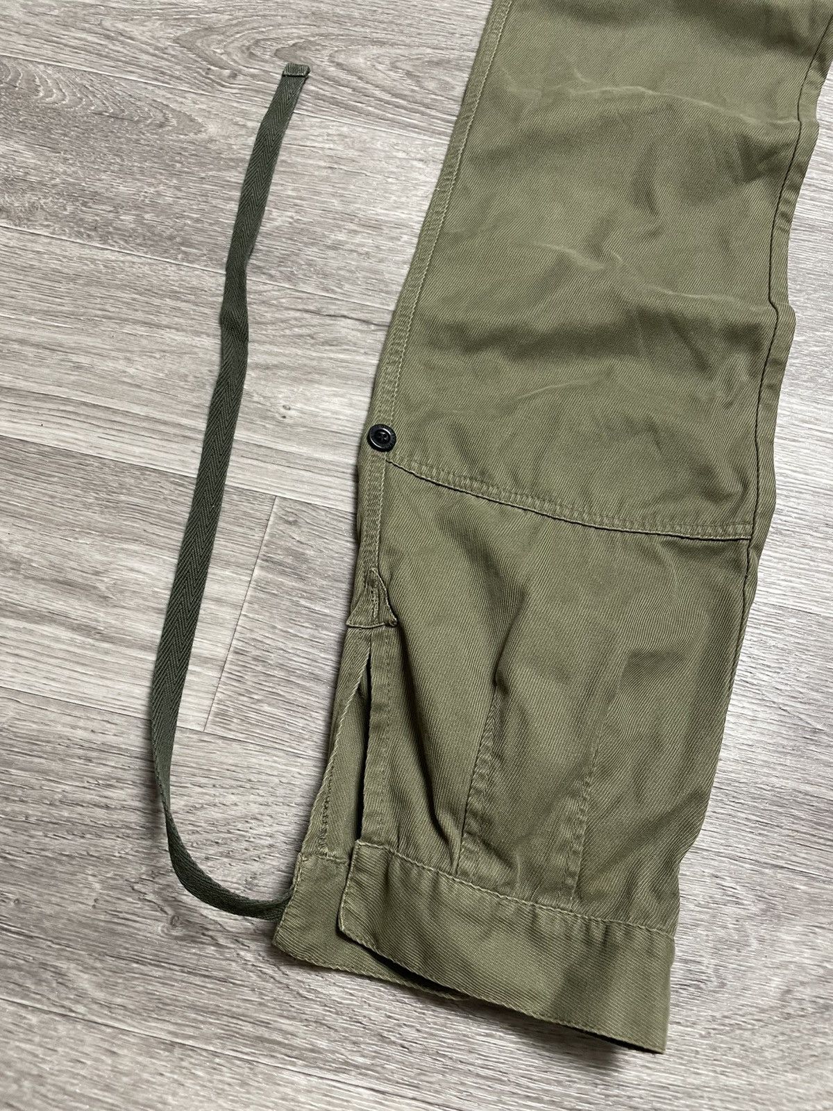 Golden Goose Archive Golden Goose Military Cargo Pants Adjustable Hem Size US 34 / EU 50 - 6 Thumbnail