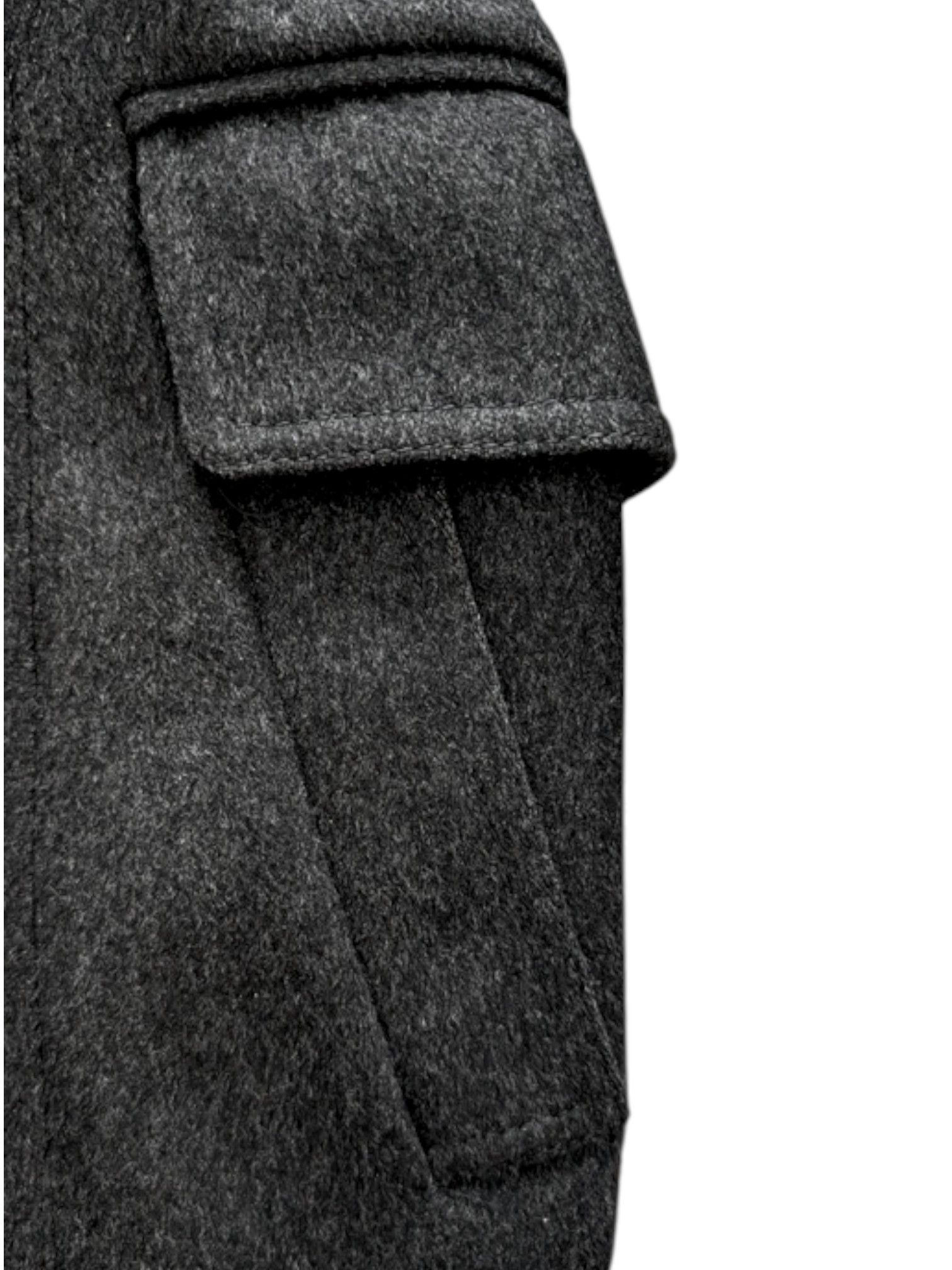 Gucci Llama Wool Military Coat with Epaulettes, c. 2011