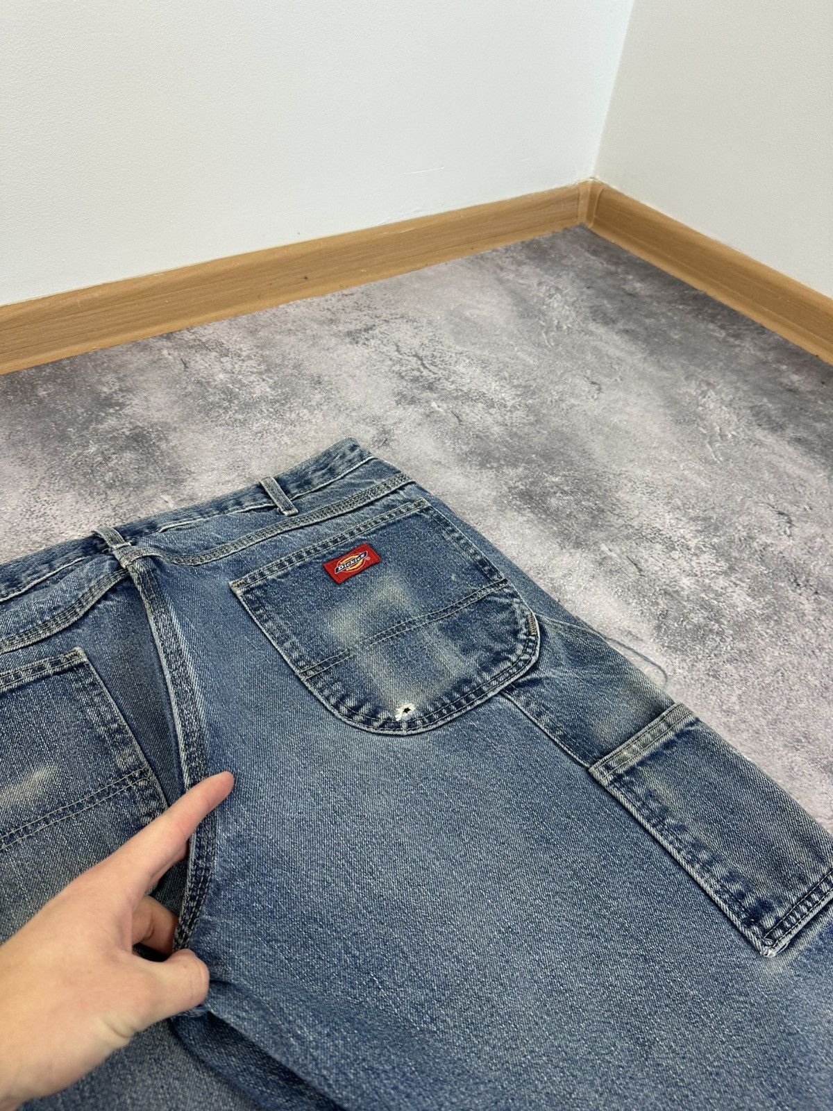 Dickies Vintage Dickies Double Knee Distressed USA Baggy Work Pants Size US 36 / EU 52 - 13 Thumbnail