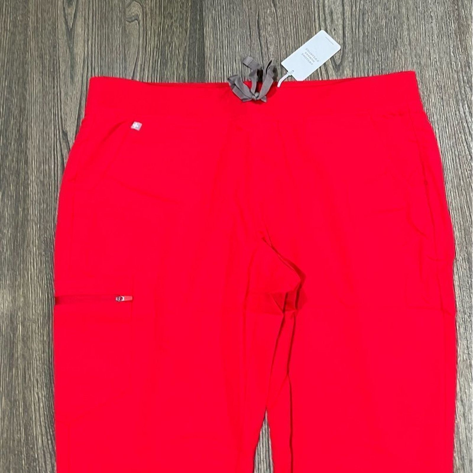 Vintage NWT Figs Zamora Jogger Scrub Pants Six Pockets Yoga Size 2XL Size 40" / US 18 - 6 Thumbnail
