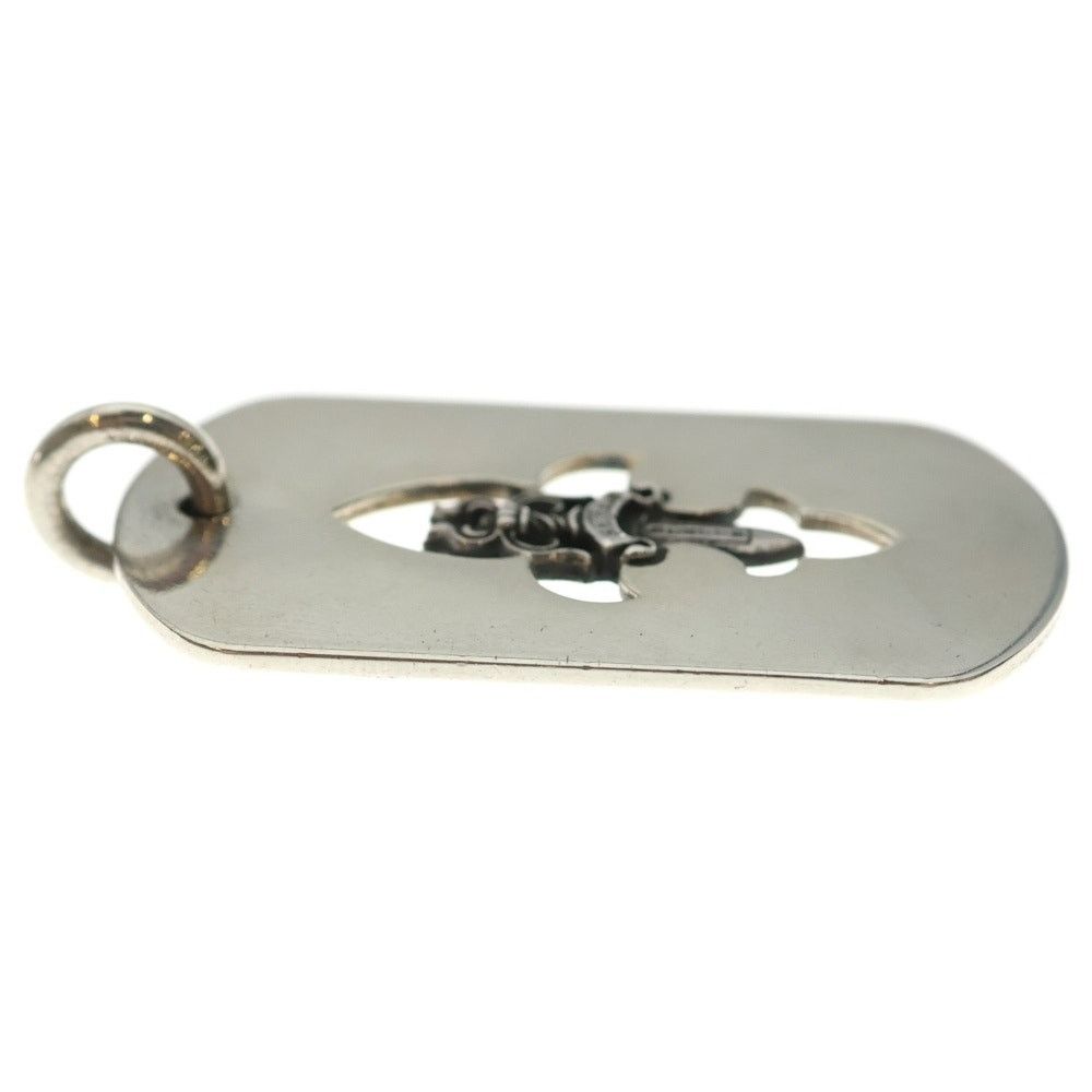 Chrome Hearts Chrome Hearts D Tag Flare Dagger Dog Tag Necklace Size ONE SIZE - 4 Thumbnail