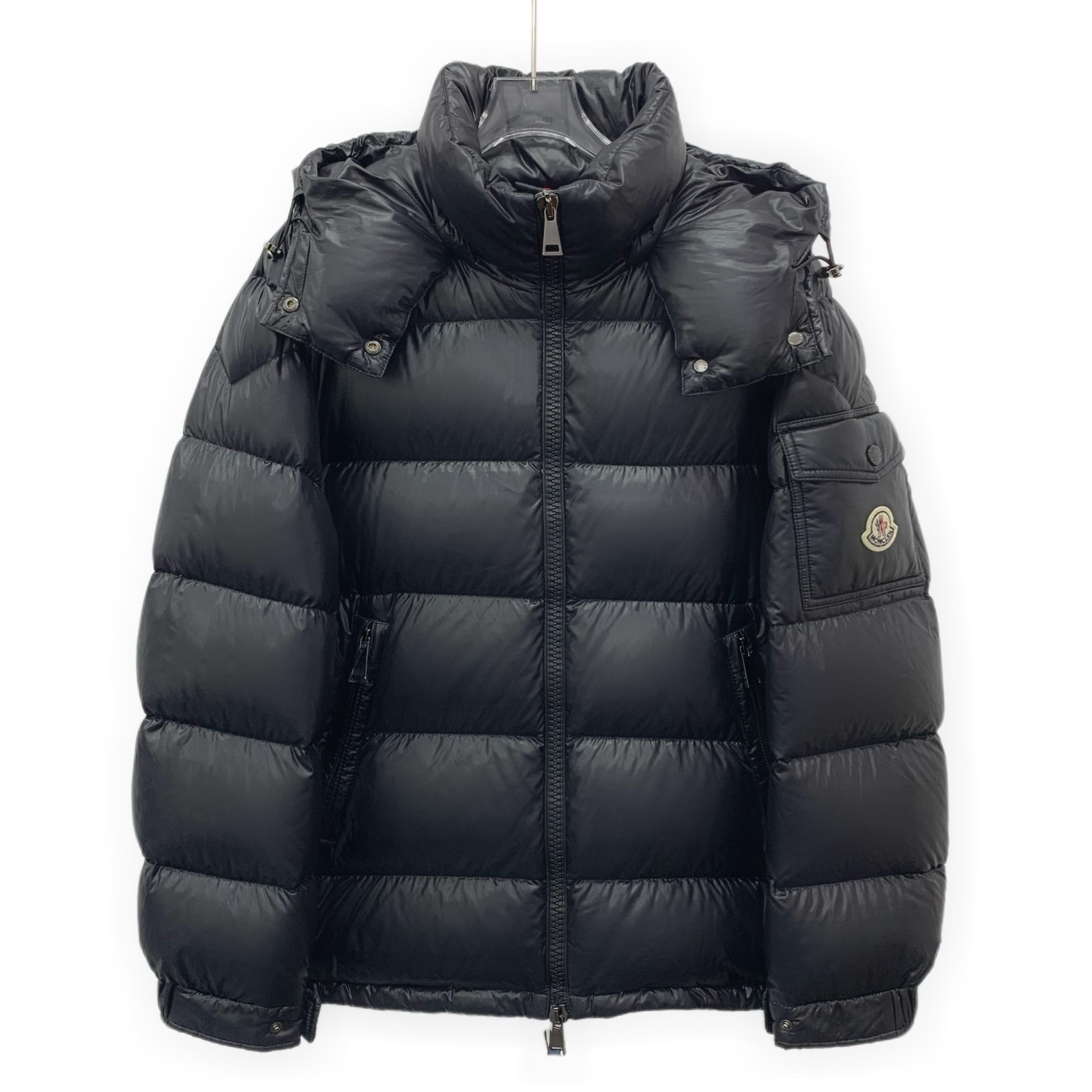 Moncler Moncler Maire Hooded Down Jacket Black (2) Size US M / EU 48-50 / 2 - 1 Thumbnail