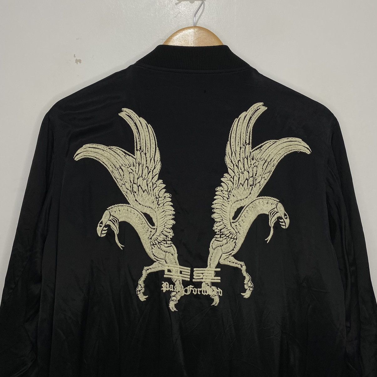 Diesel Diesel Sukajan Reversible Bomber Jacket Size US S / EU 44-46 / 1 - 5 Thumbnail