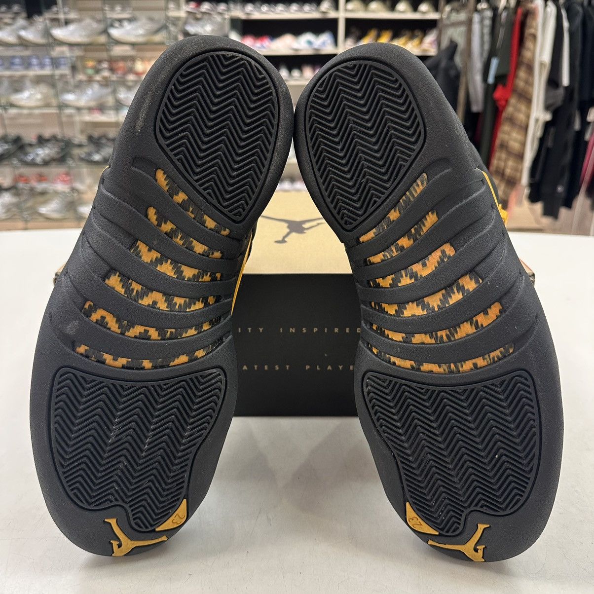 Jordan Brand Size 11.5 - Jordan 12 Retro Mid Black Taxi Size US 11.5 / EU 44-45 - 5 Thumbnail