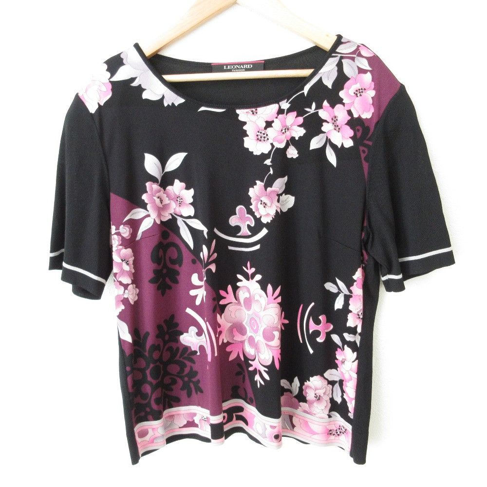 Other Other LEONARD Flower Print Stretch Top Cotton Tops DUTY FREE for USA Size ONE SIZE - 1 Thumbnail