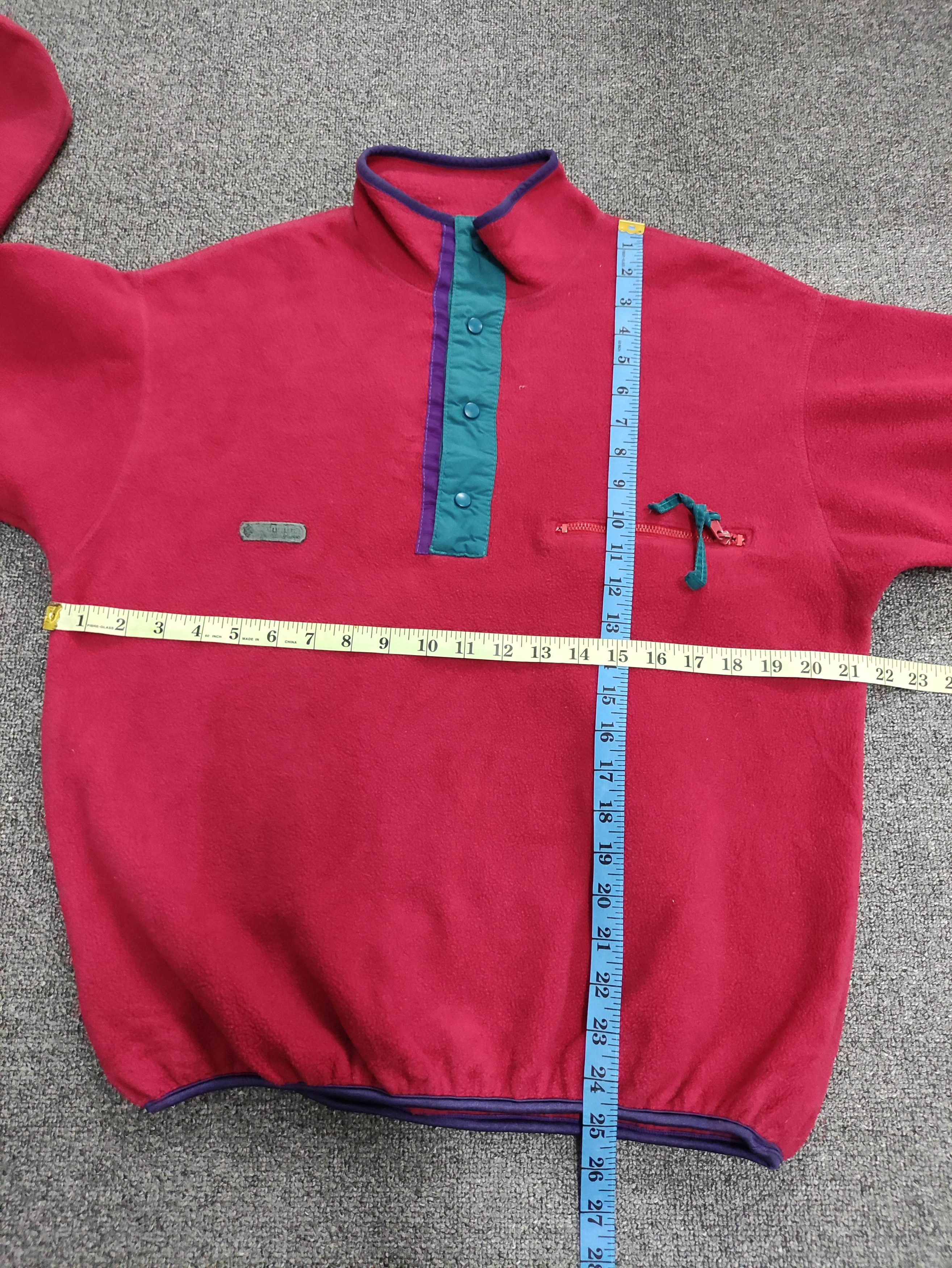 Columbia Vintage Columbia Fleece Sweater Half T Snap Button Size US M / EU 48-50 / 2 - 11 Thumbnail