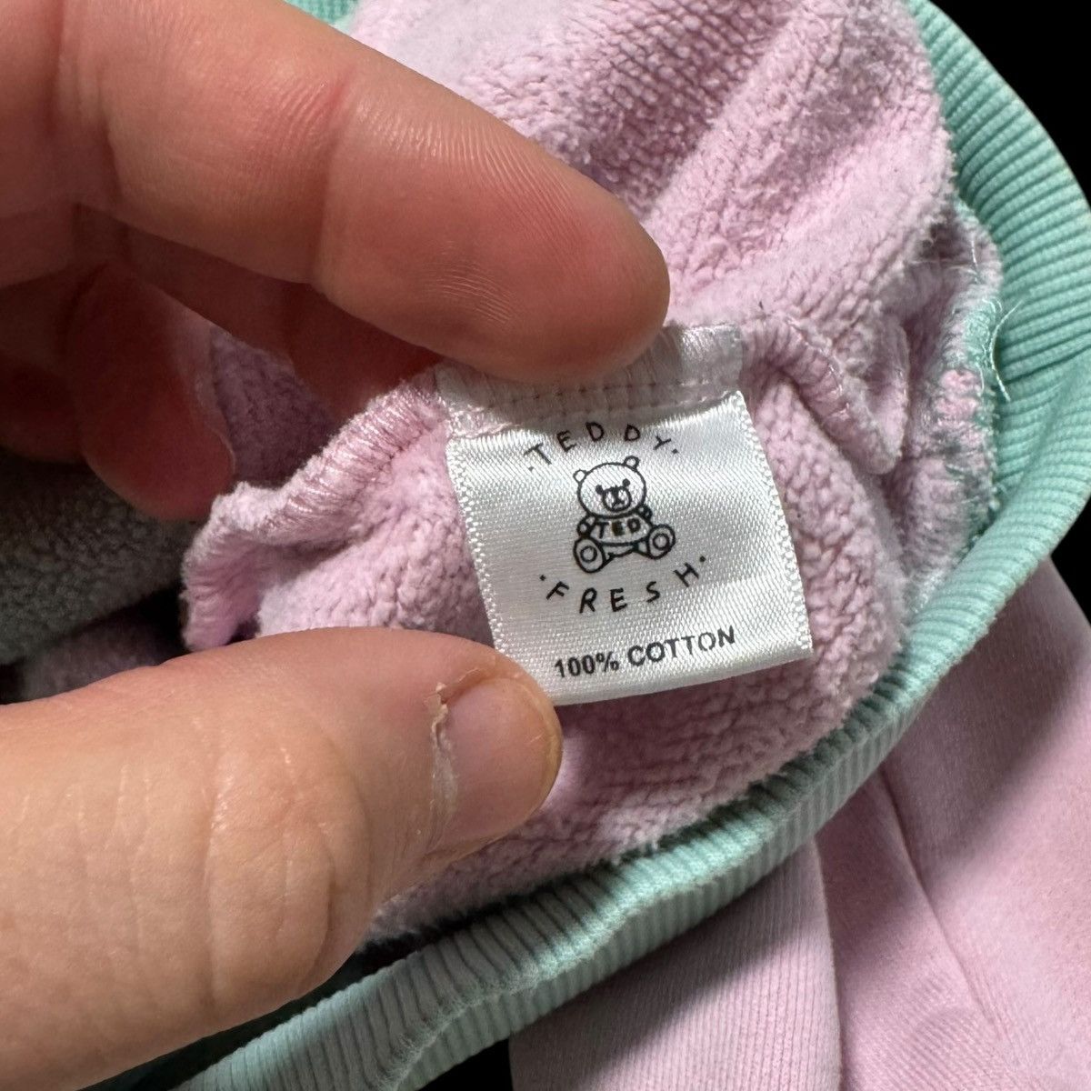 Teddy Fresh Teddy Fresh Colorblock Embroidered Sweatshirt Women’s M Size M / US 6-8 / IT 42-44 - 7 Thumbnail