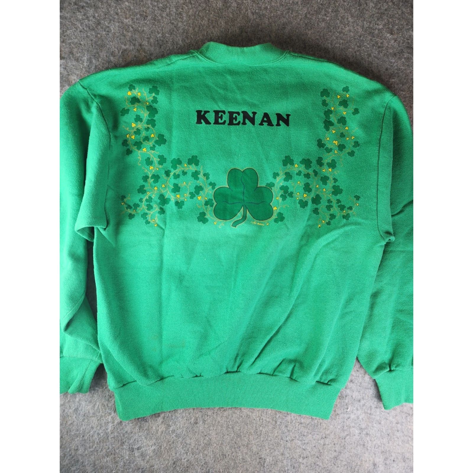 Jerzees VINTAGE Jerzees Sweatshirt USA St. Patrick Green L Mens Pullover Size Large Size US L / EU 52-54 / 3 - 5 Thumbnail