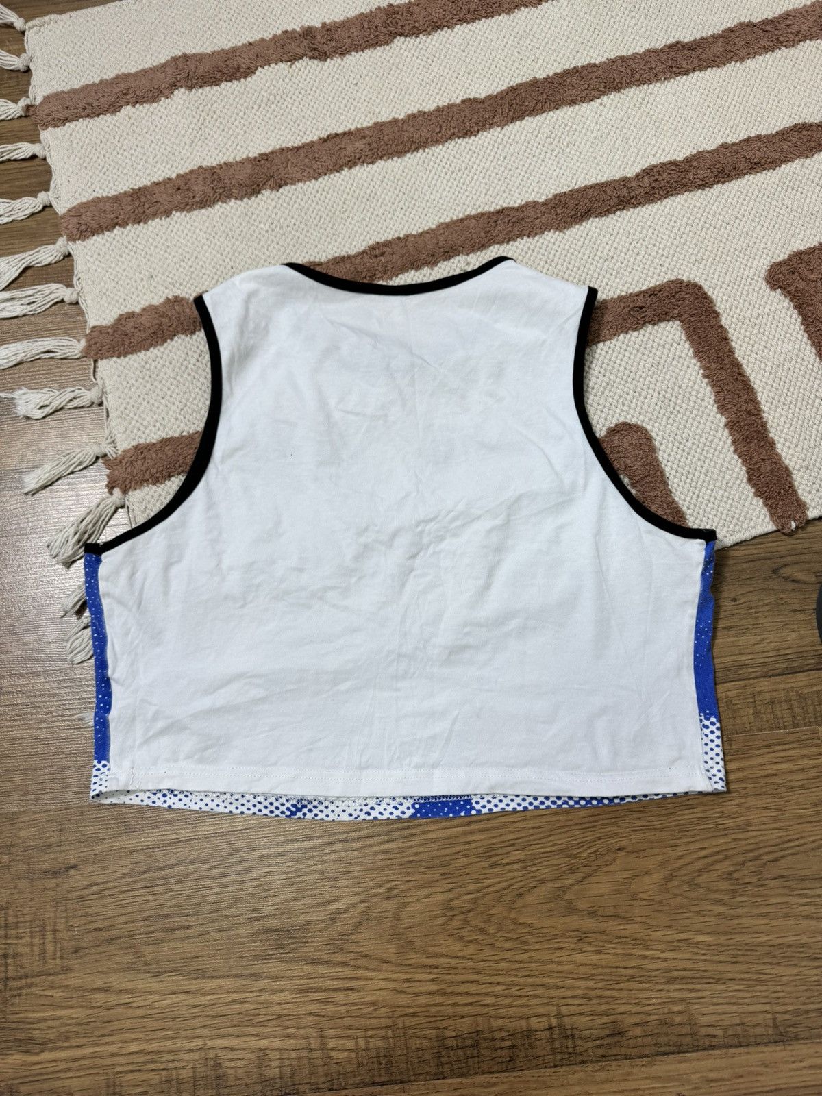 Vintage FACE PRINTE LIKE STUSSY TANK TOP Size L / US 10 / IT 46 - 4 Thumbnail