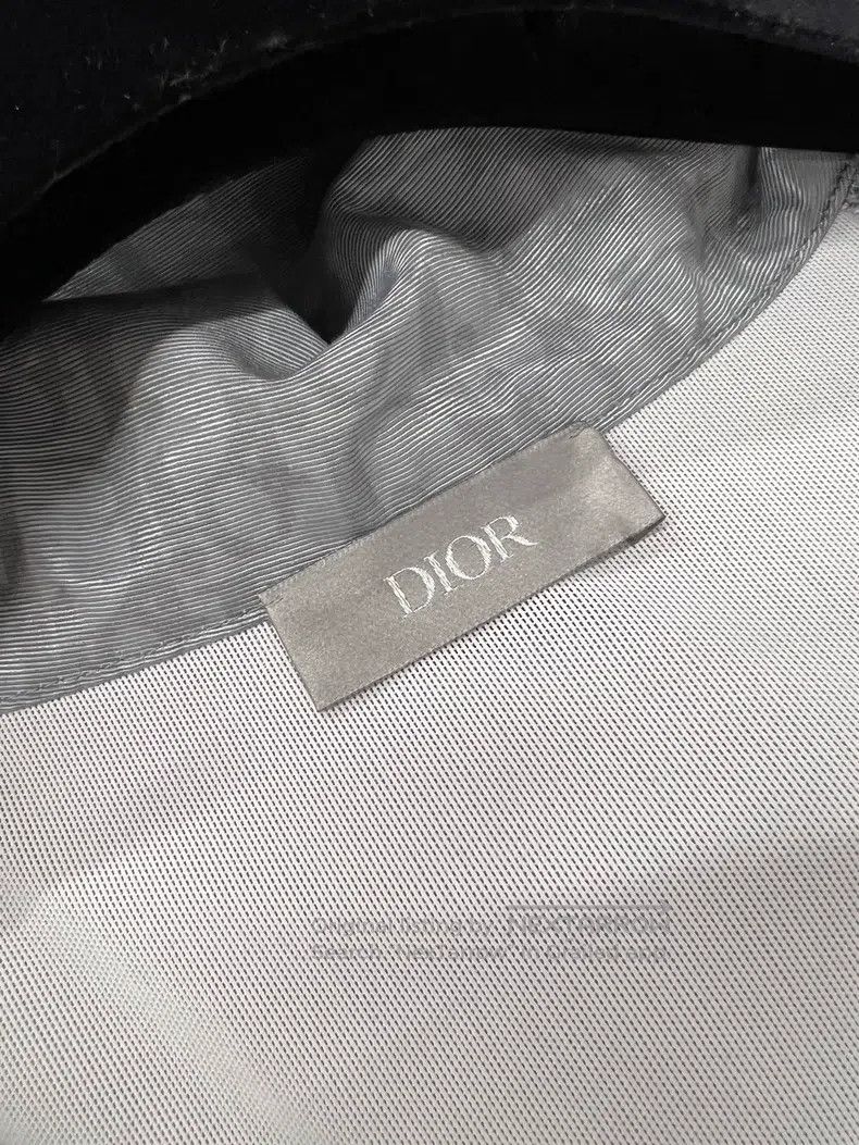 Dior Dior Gray old flower stitching hooded windbreaker jacket Size US M / EU 48-50 / 2 - 4 Thumbnail