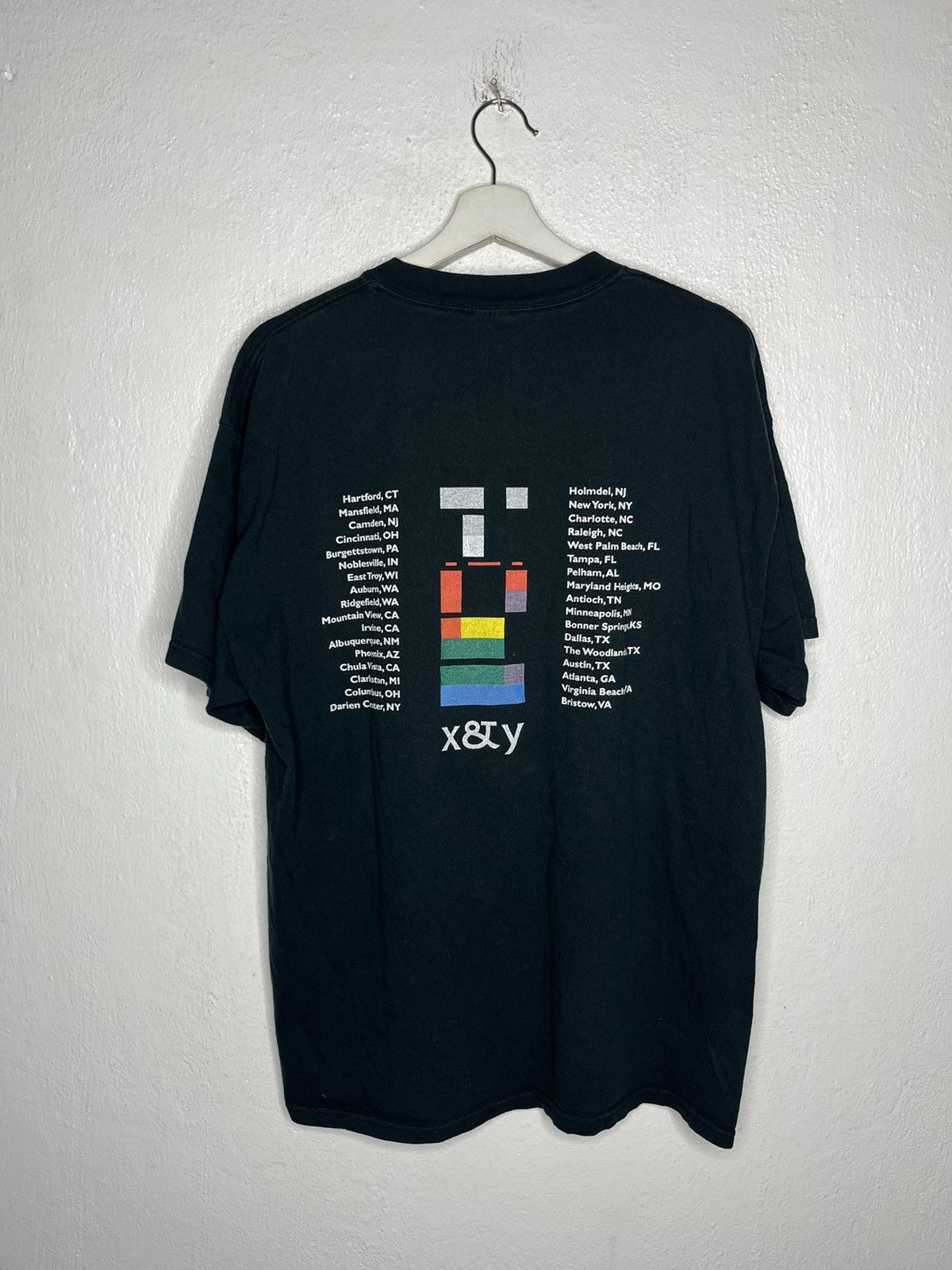 Band Tees × Vintage COLDPLAY Twisted Logic Tour Size US XL / EU 56 / 4 - 2 Thumbnail
