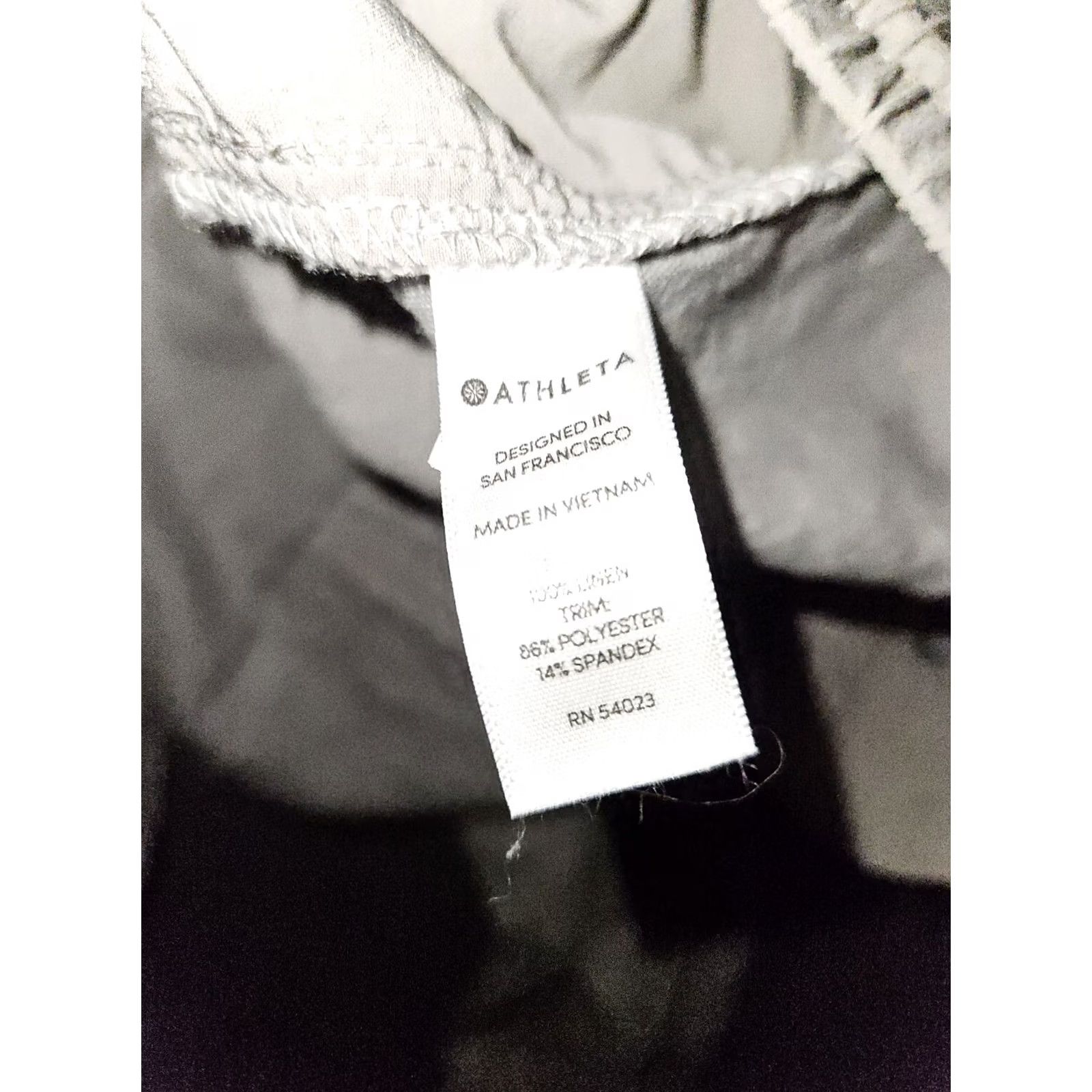 Athleta Athleta Linen Bali Cuffed Ankle Pants Women's 8 Gray Active Yoga Gym Casual Size 30" / US 8 / IT 44 - 7 Thumbnail