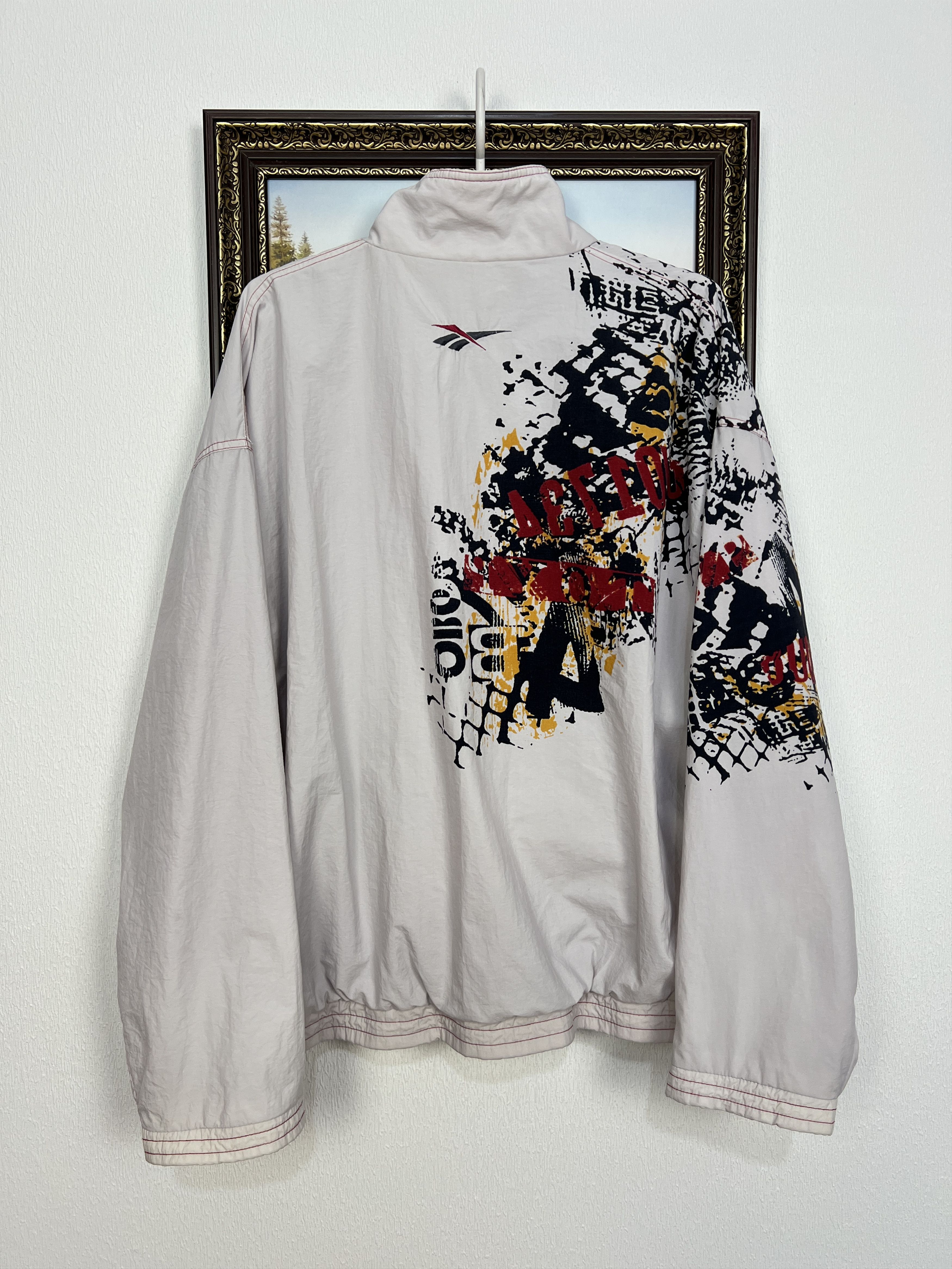 Vintage 90's Tennis Jacket Zip Track Top Rare Hype Sport