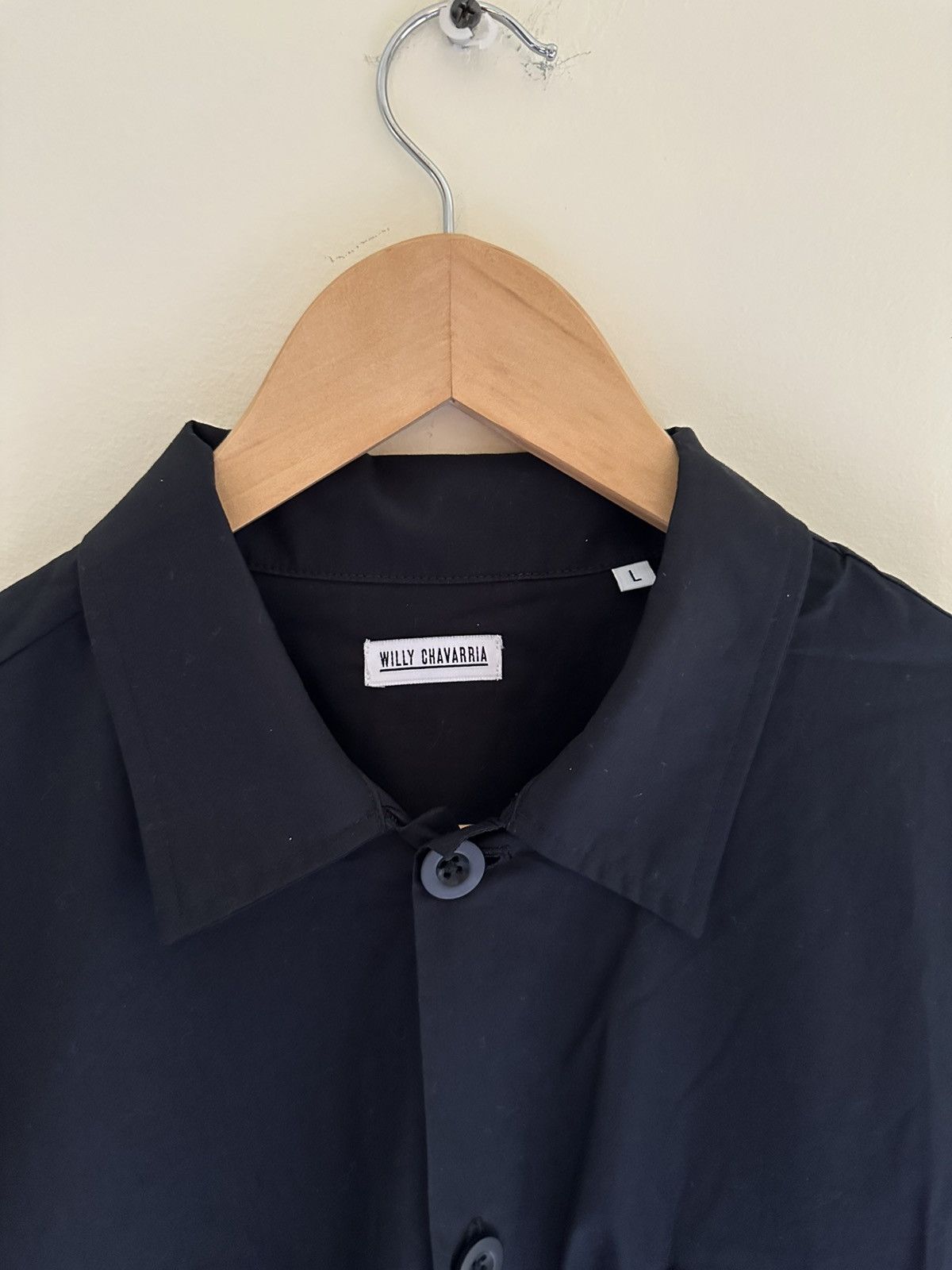 Willy Chavarria Willy Chavarria Black Button Up Size US L / EU 52-54 / 3 - 3 Thumbnail