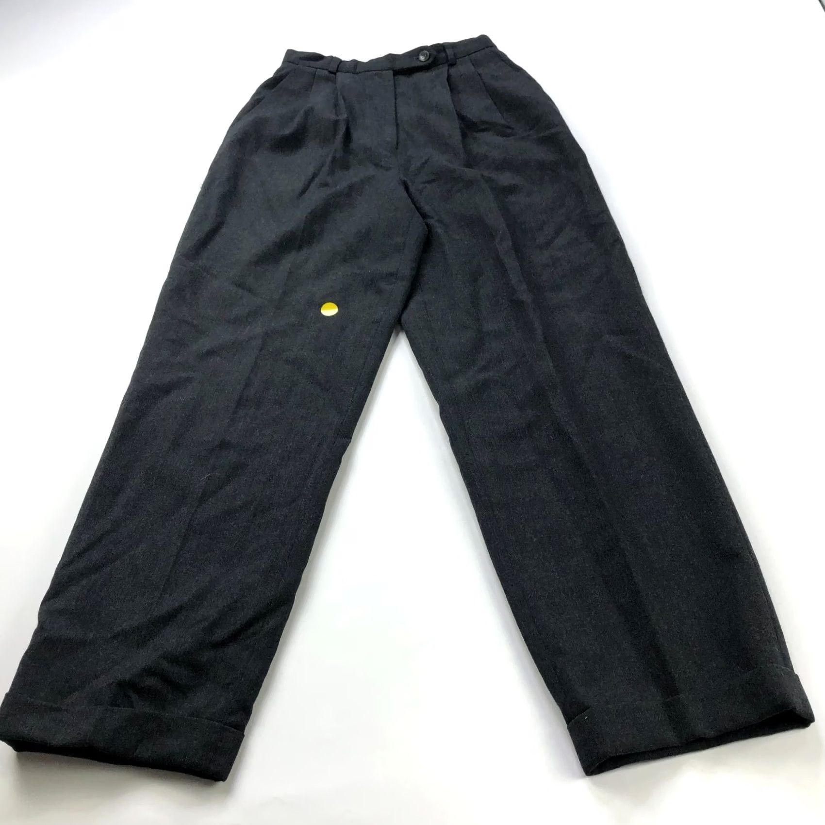 Talbots Talbots Dress Pants Gray 100% Wool High Rise Regular Inseam 28in Front Pockets VINTAGE NOT HOLE (4) Womens XL? Size 27" / US 4 / IT 40 - 3 Thumbnail