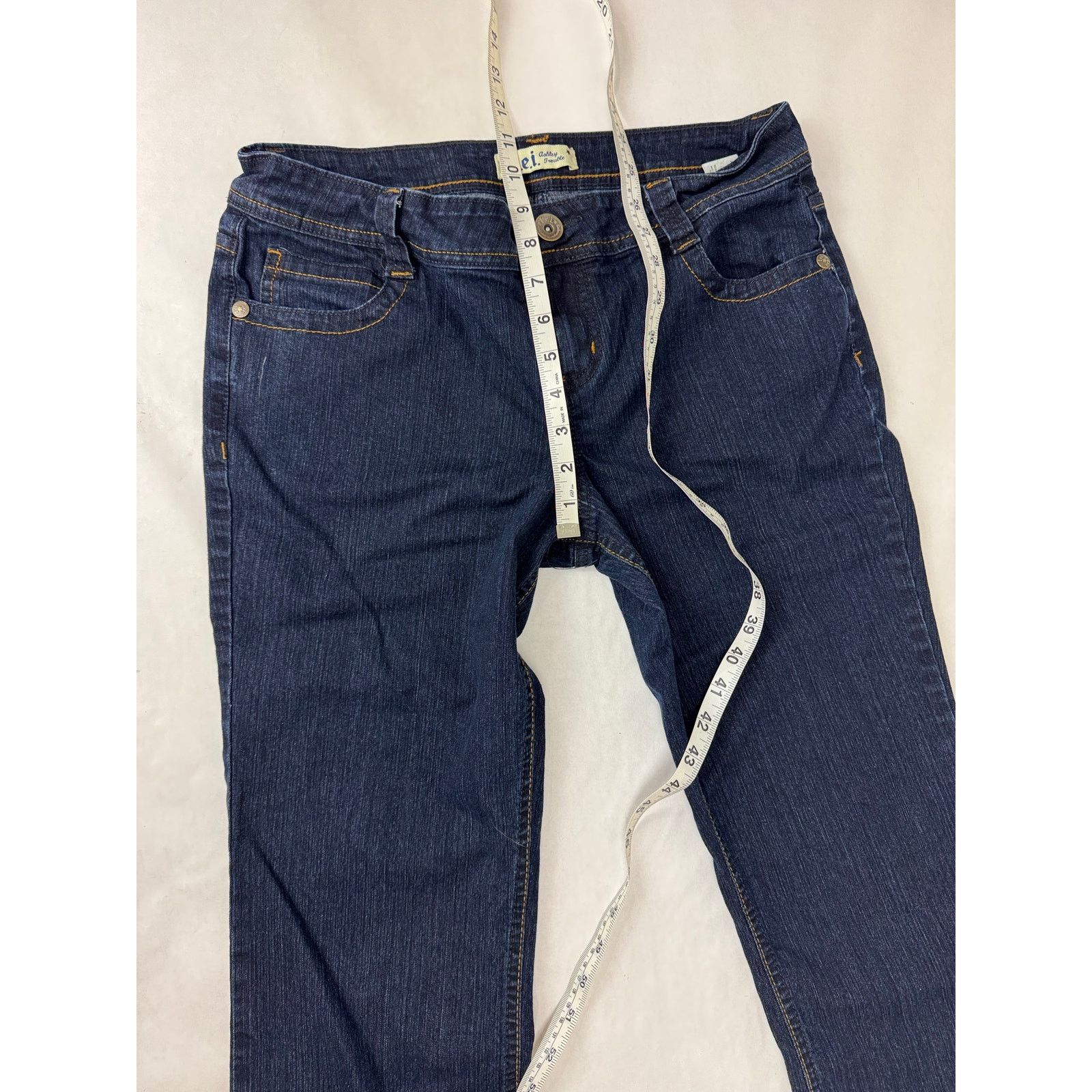 L.E.I. Vintage Y2K Low-Rise Jeans Flare Butterflies L.e.i. 11 Size 32" / US 10 / IT 46 - 5 Thumbnail