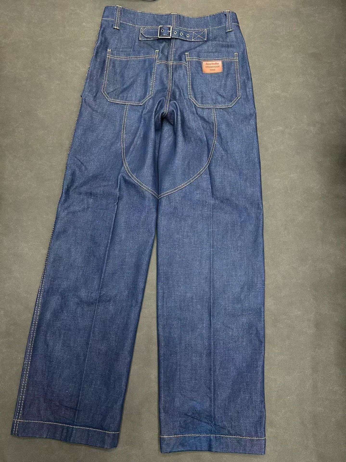Acne Studios Acne Studios FW25 Men's Mid-W Workwear Jeans Indigo MS 44N Size US 28 / EU 44 - 2 Thumbnail