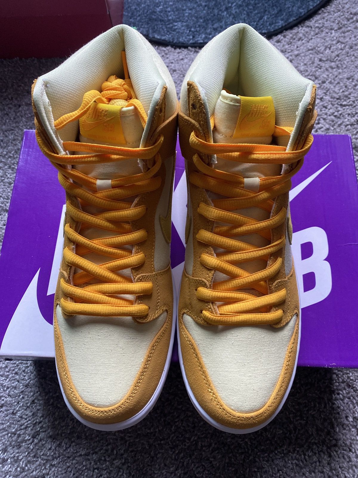 Nike Nike SB Dunk High “Pineapple” Size US 10.5 / EU 43-44 - 5 Thumbnail