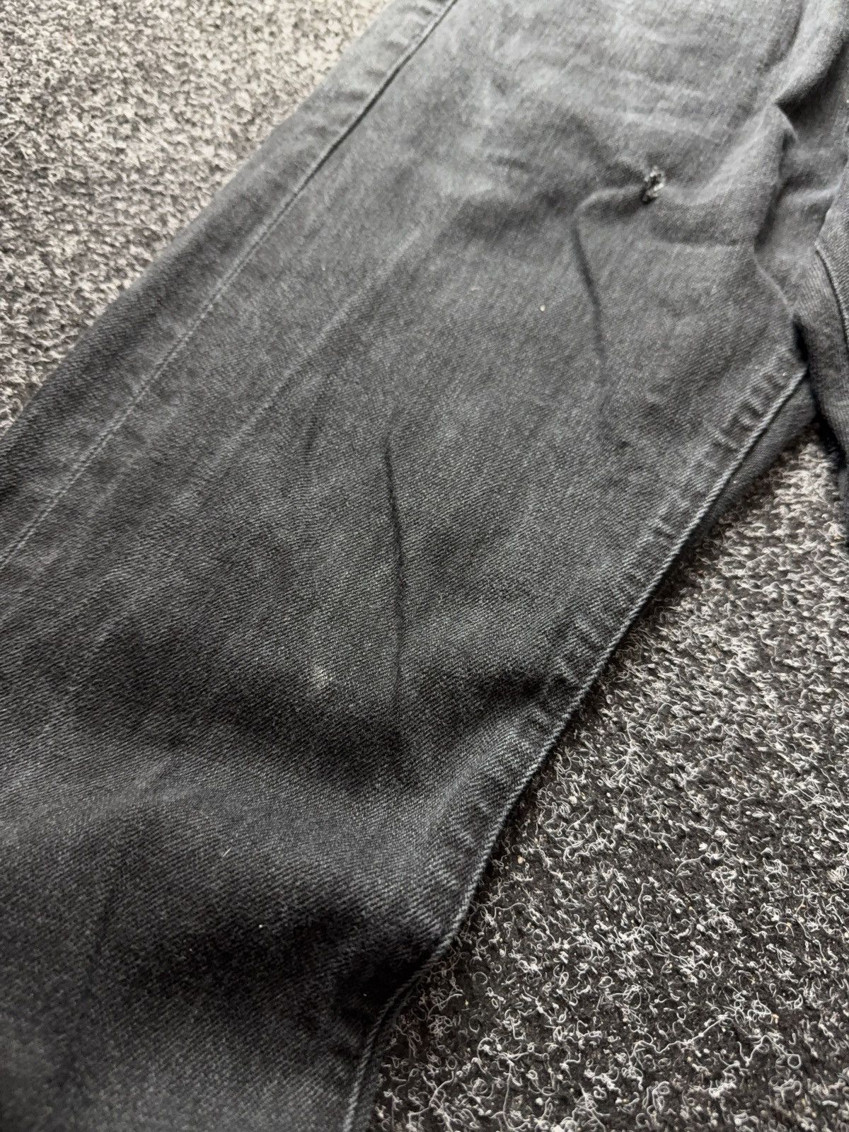 Denim & Supply Ralph Lauren 00s 🇺🇸 Ralph Lauren Denim Supply Black Slim Jeans Distressed Size US 34 / EU 50 - 4 Thumbnail
