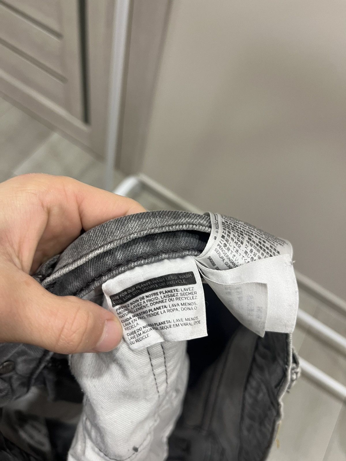 Japanese Brand Levi’s 508 Black Tab Waxed Pants Size US 34 / EU 50 - 7 Thumbnail