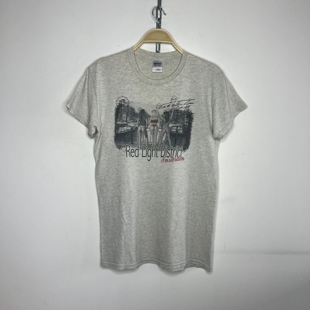 Hook-Ups × Vintage Vintage 00s Amsterdam red light district graphic tee Size US S / EU 44-46 / 1 - 1 Thumbnail