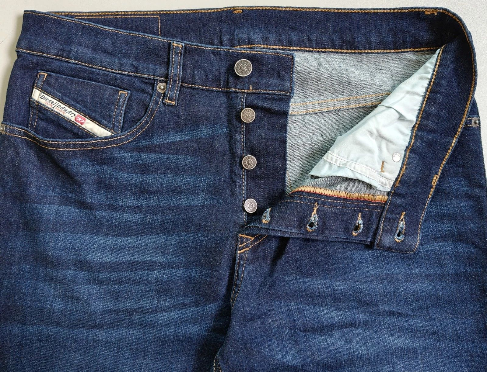 Diesel Diesel 2005 D-FINING Men's Jeans Free Shipping T/9543 Size US 30 / EU 46 - 8 Thumbnail