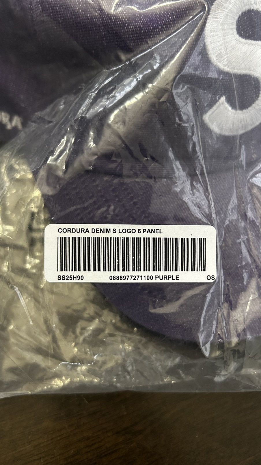 Supreme Supreme Cordura Denim S Logo 6-Panel Size ONE SIZE - 11 Thumbnail