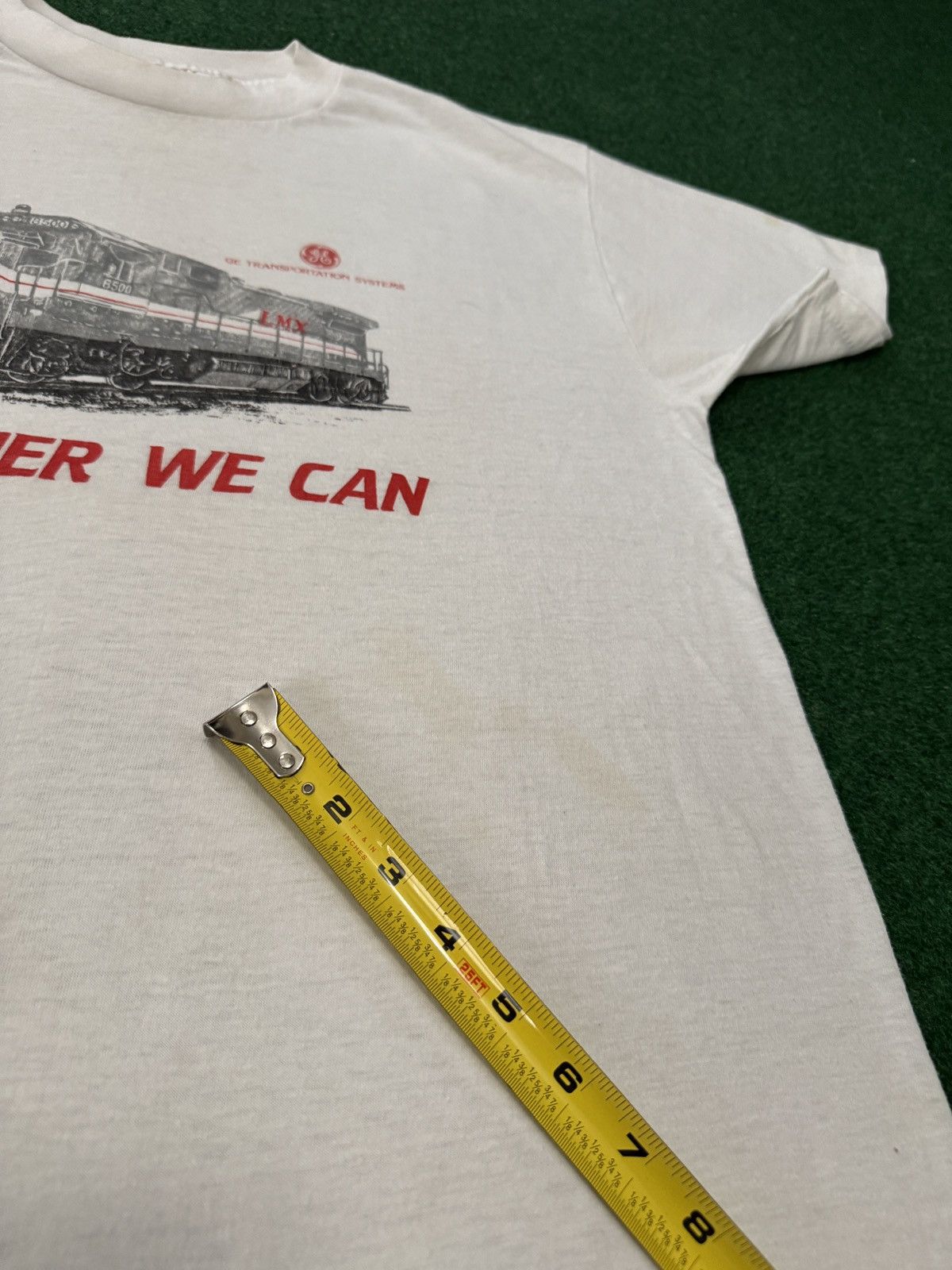 Vintage Vintage General Electric GE Together We Can Train T Shirt Size US L / EU 52-54 / 3 - 7 Thumbnail