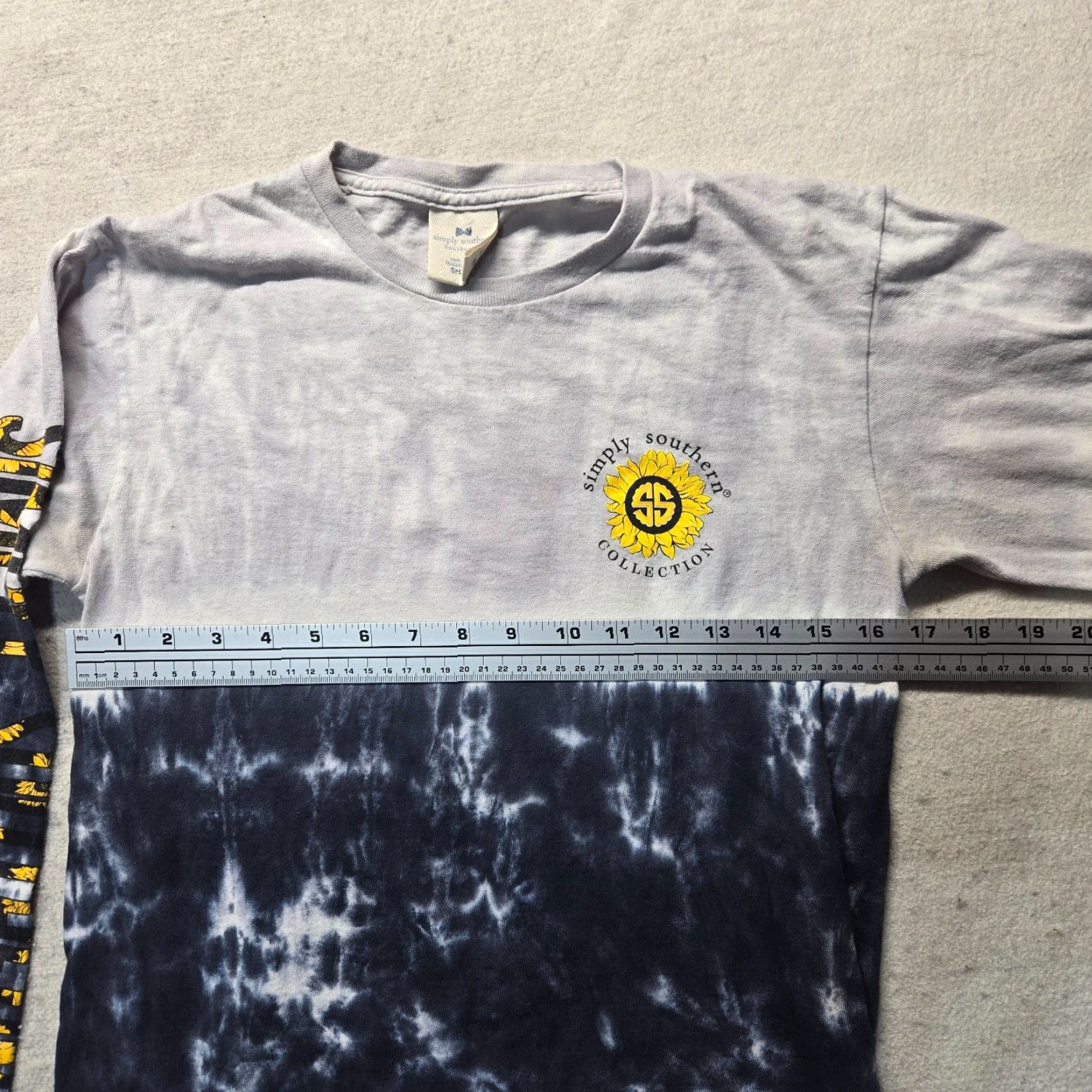 Vintage VINTAGE Simply Southern Dog Theme Long Sleeve T-Shirt Gray Tie Dye Womens S Size S / US 4 / IT 40 - 4 Thumbnail
