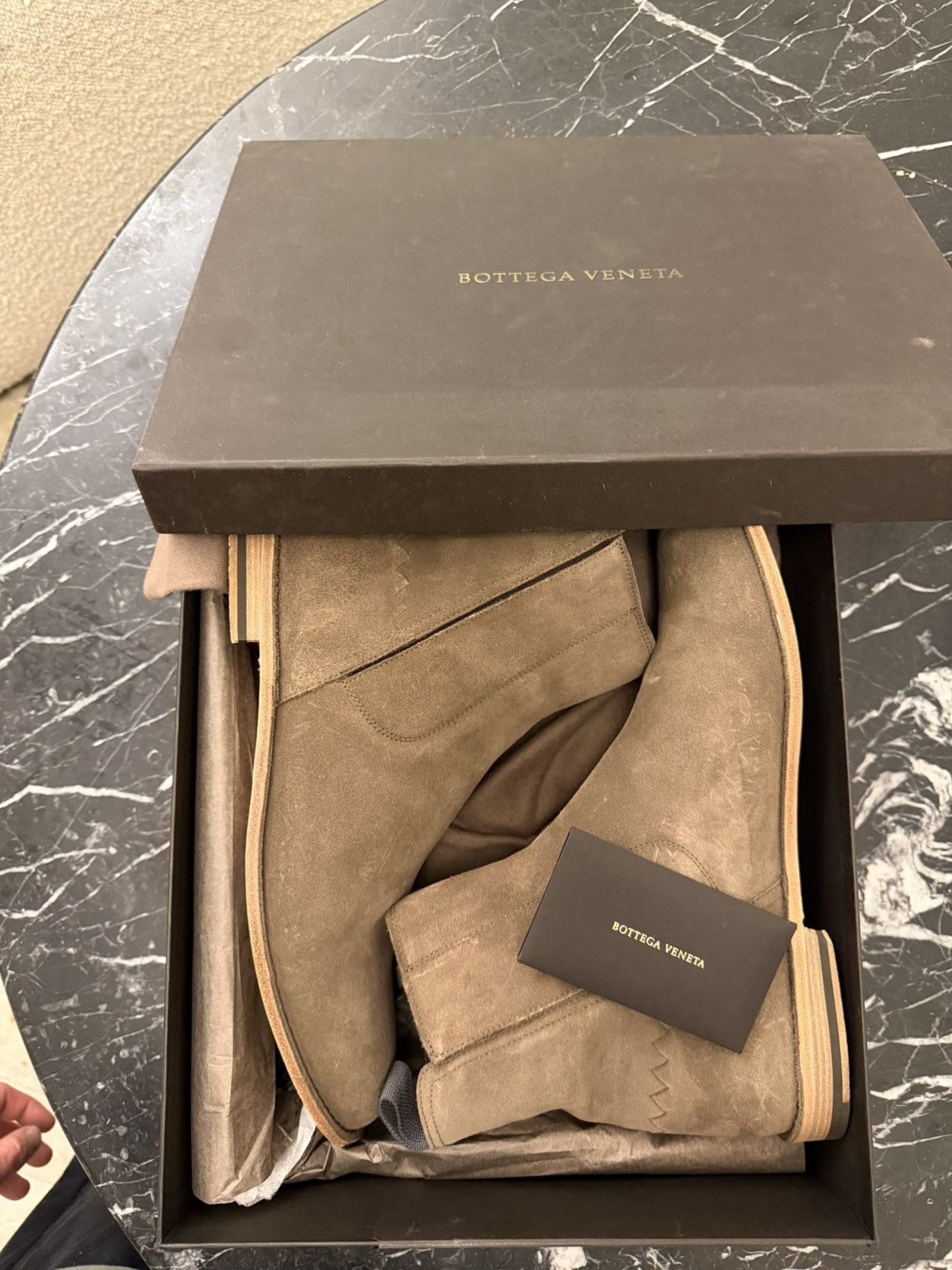 Bottega Veneta Bottega boots - size 44 Size US 11 / EU 44 - 1 Thumbnail