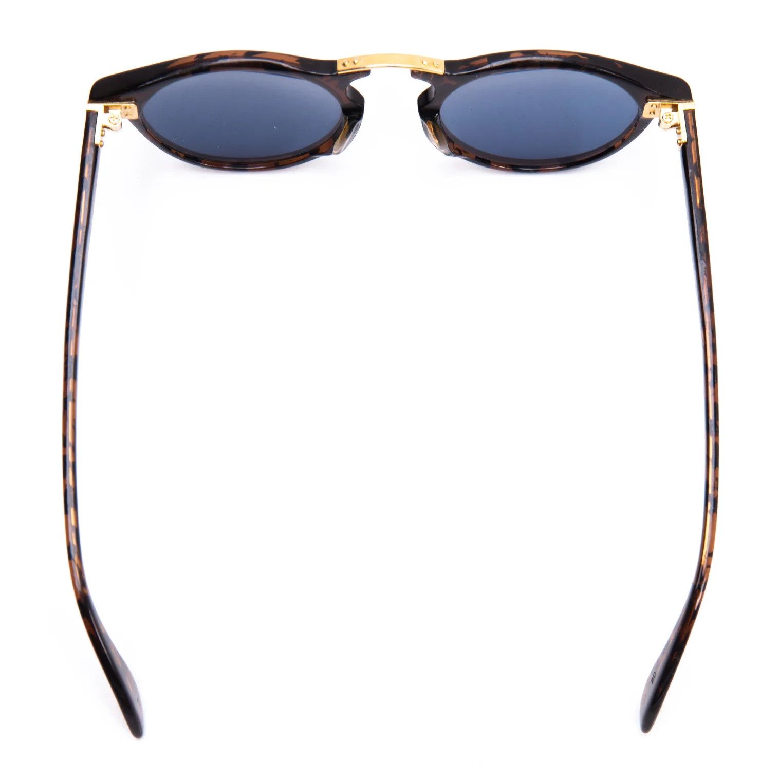 Jean Paul Gaultier Tortoise Pattern Sunglasses in Blue Brown Size ONE SIZE - 9 Thumbnail