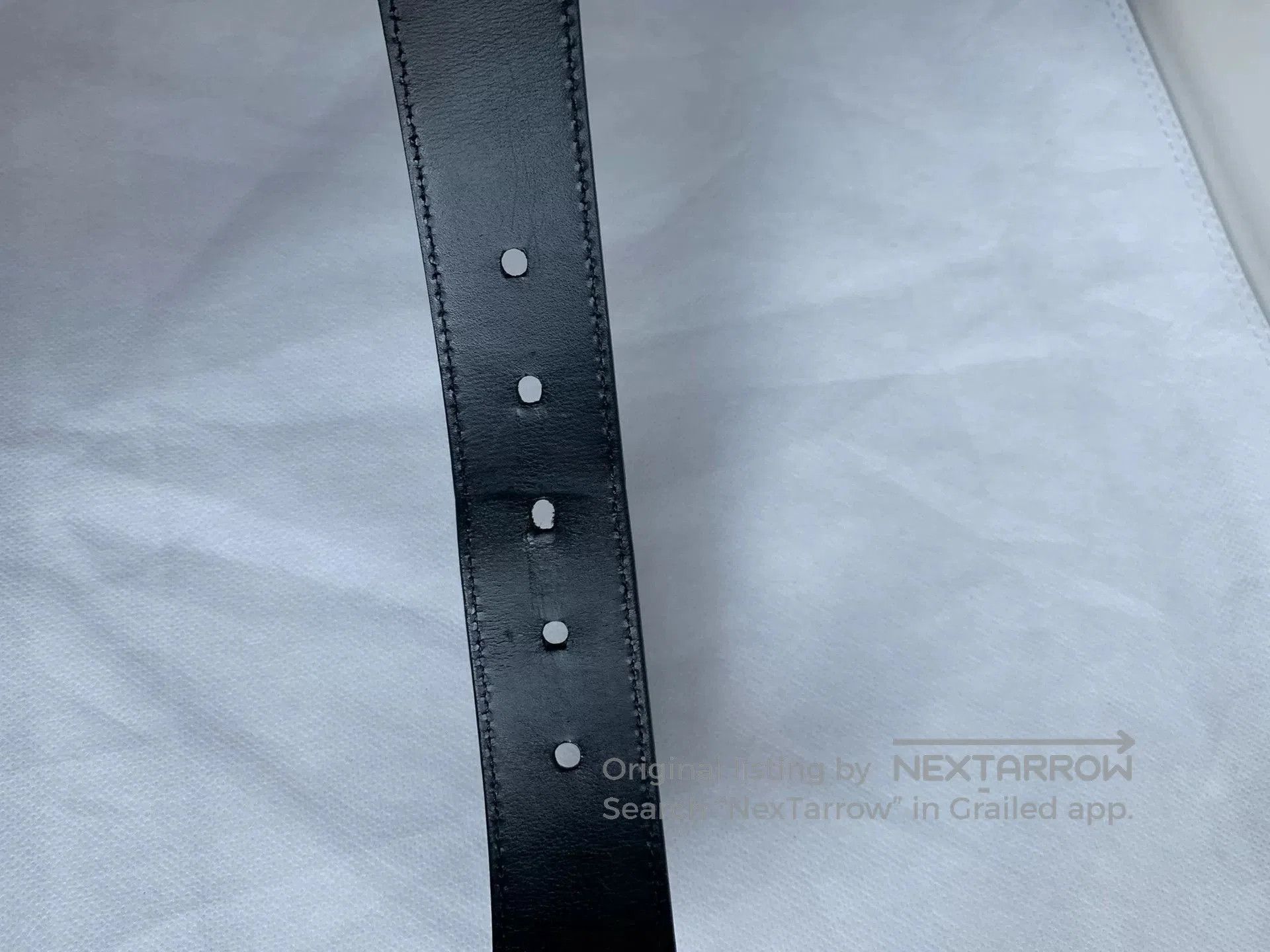 Louis Vuitton Louis Vuitton Black Checker Belt. Size ONE SIZE - 4 Thumbnail