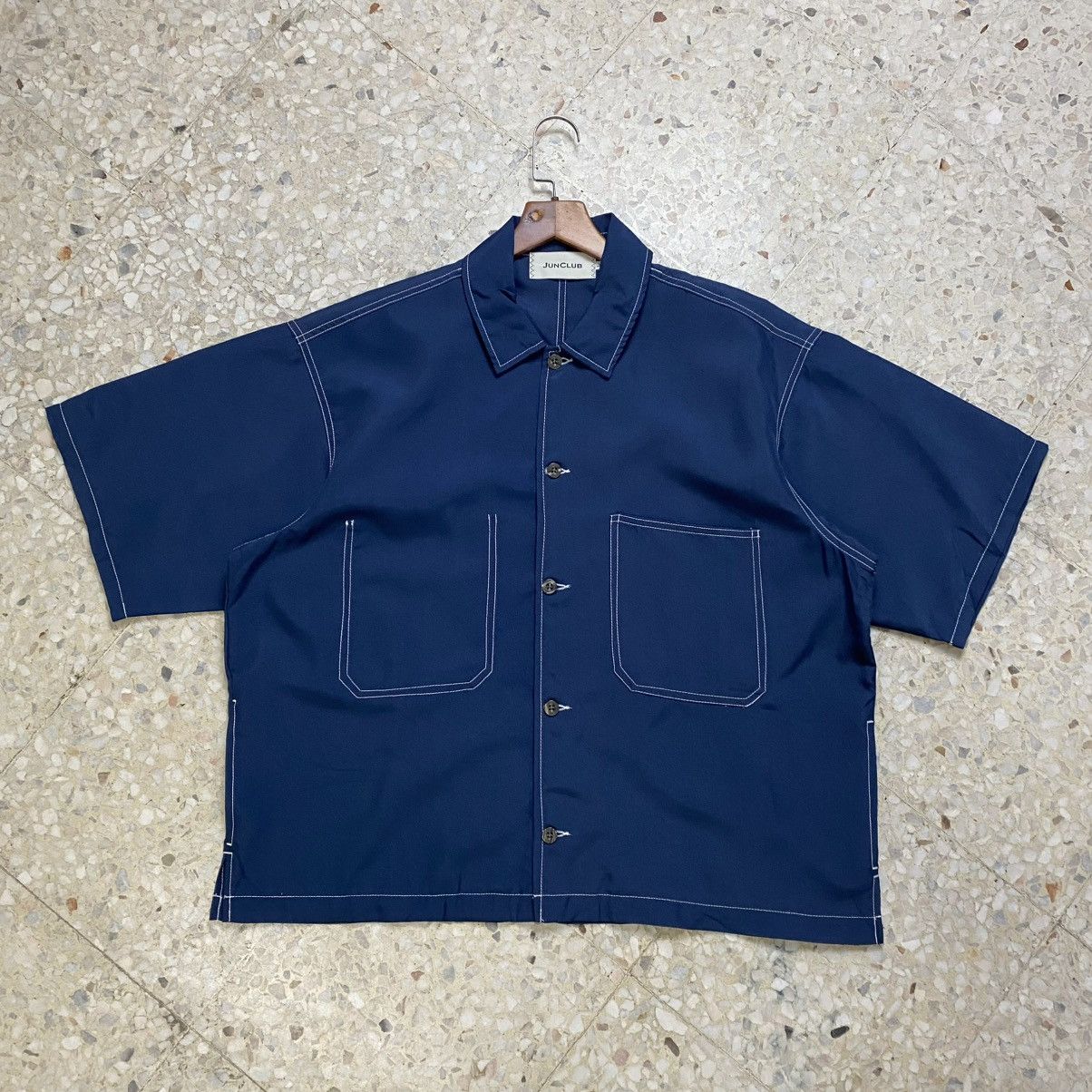 Japanese Brand × Vintage Vintage boxy japanese shirt Size US L / EU 52-54 / 3 - 1 Thumbnail