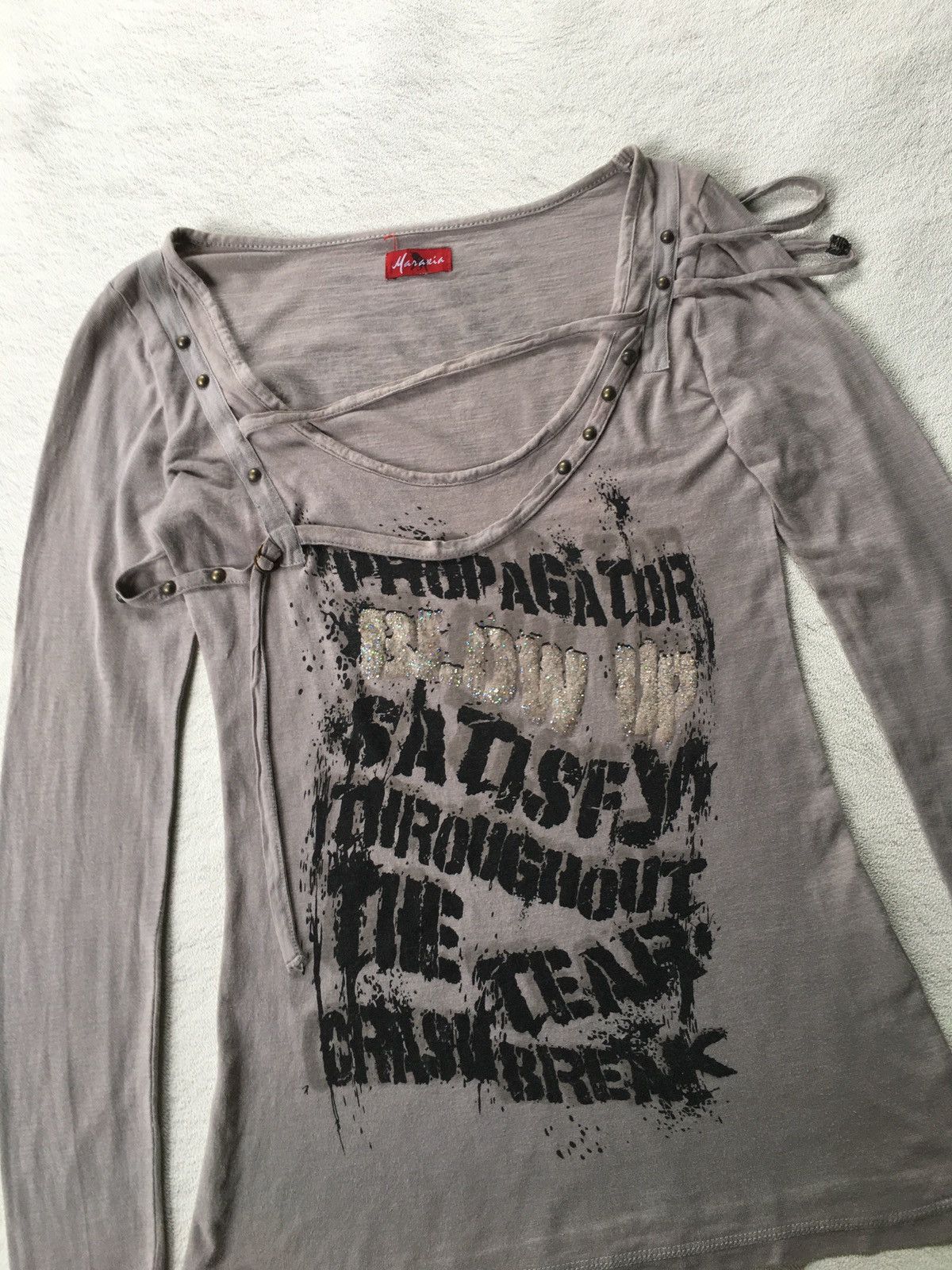 14th Addiction Maraxia Bondage Punk Longsleeve Size US M / EU 48-50 / 2 - 2 Thumbnail