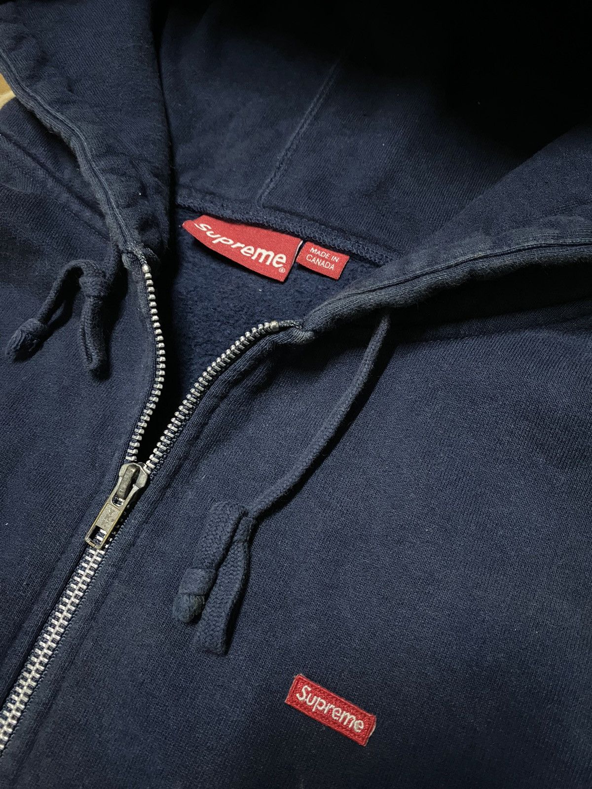 Supreme Supreme Hoddies with Small Red Box Logo Size US XL / EU 56 / 4 - 3 Thumbnail