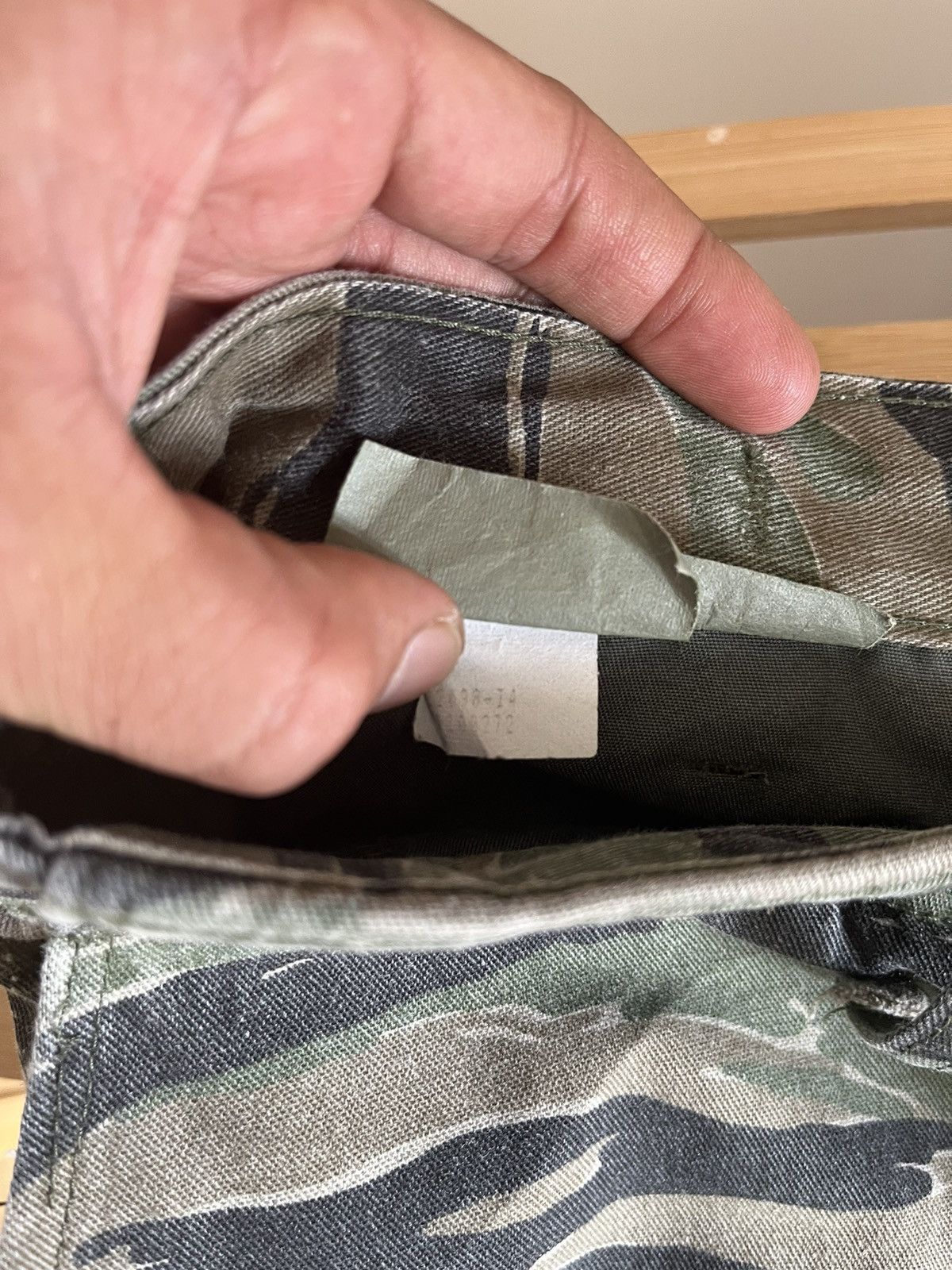 Vintage Vintage Cargo Camo Tiger Stripe Size US 34 / EU 50 - 7 Thumbnail