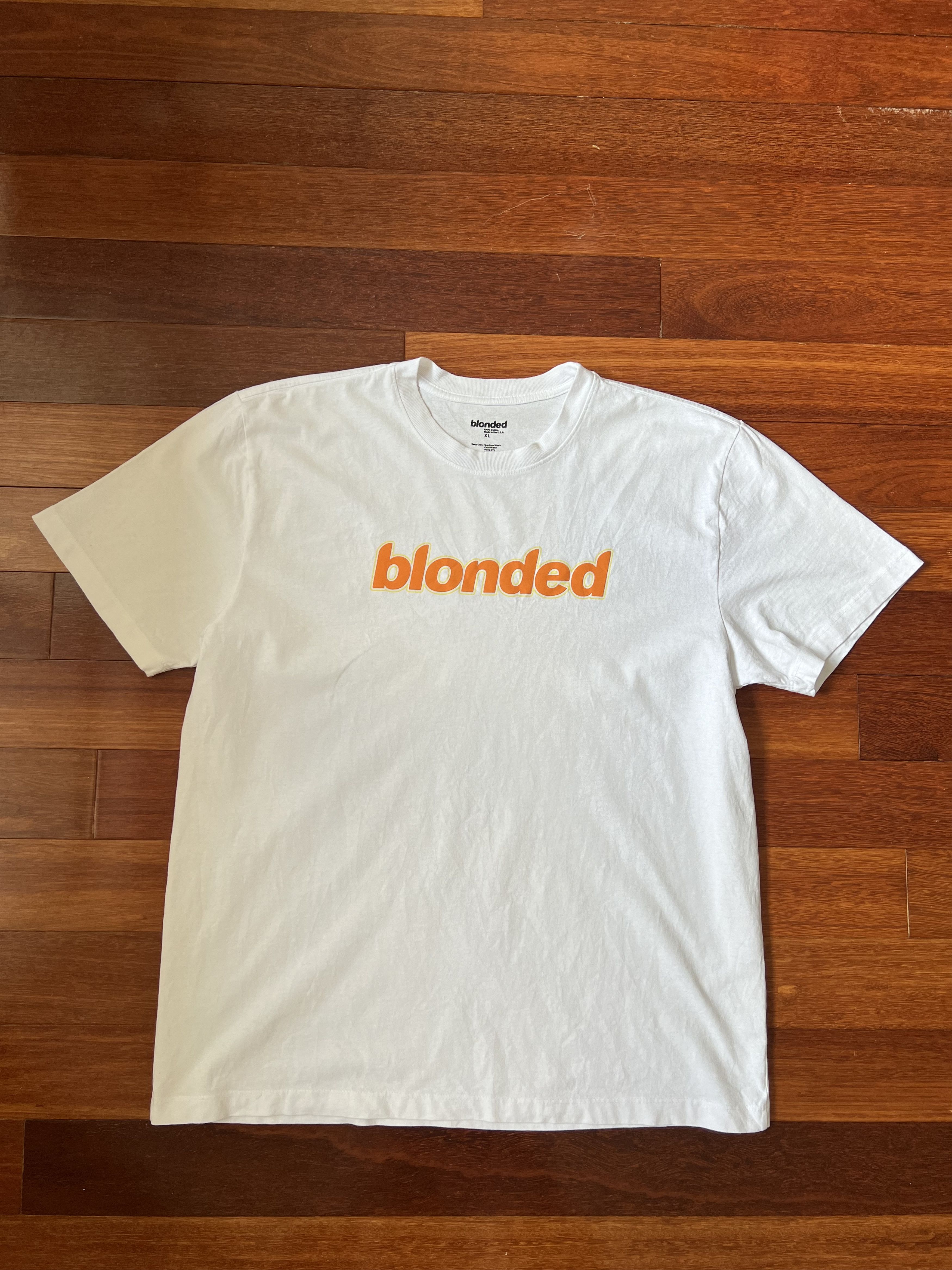 Frank Ocean Blonded Blond 42% Voters Longsleeve 2024 Tour Merch in White Large