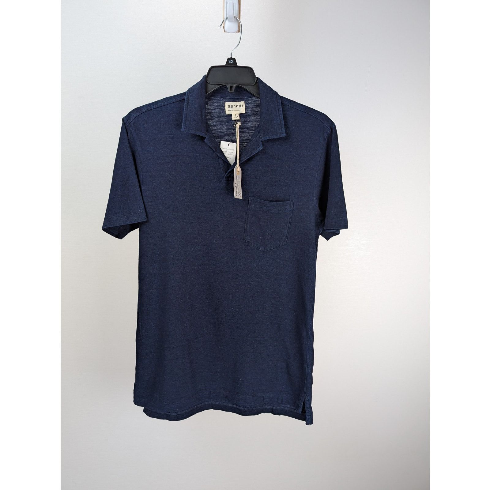 Todd Snyder o1rshd1 CC20 Polo Shirt in Navy Size US S / EU 44-46 / 1 - 1 Thumbnail