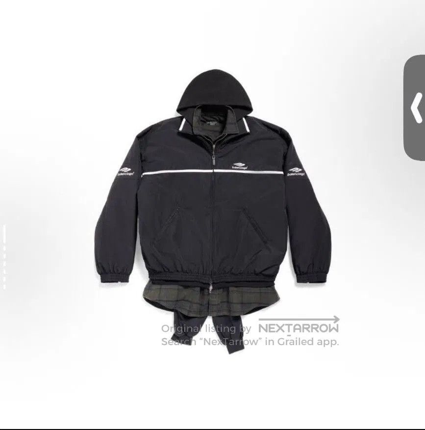 Balenciaga balenciaga heavy winter jacket with hood. Size US M / EU 48-50 / 2 - 1 Thumbnail