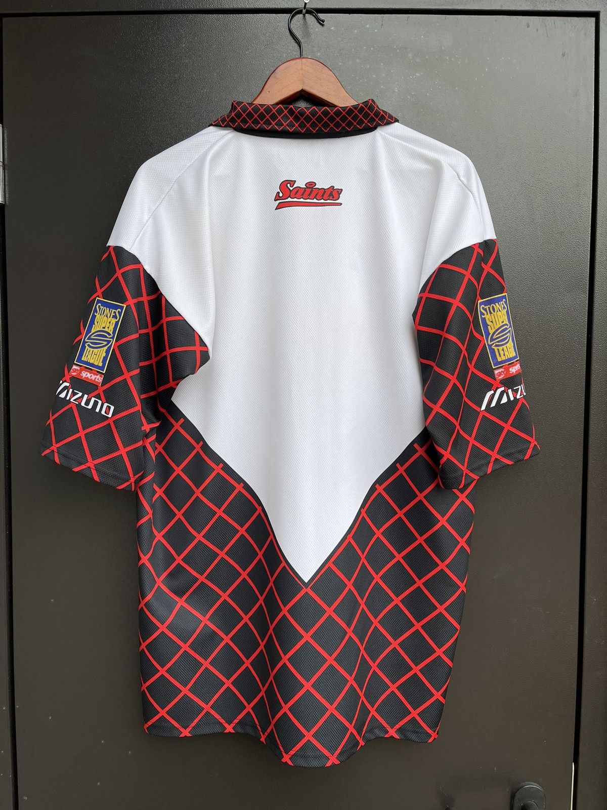 Mizuno St Helens RFC Mizuno Rugby Shirt Away 1997/1998/1999 Jersey Size US XL / EU 56 / 4 - 11 Thumbnail