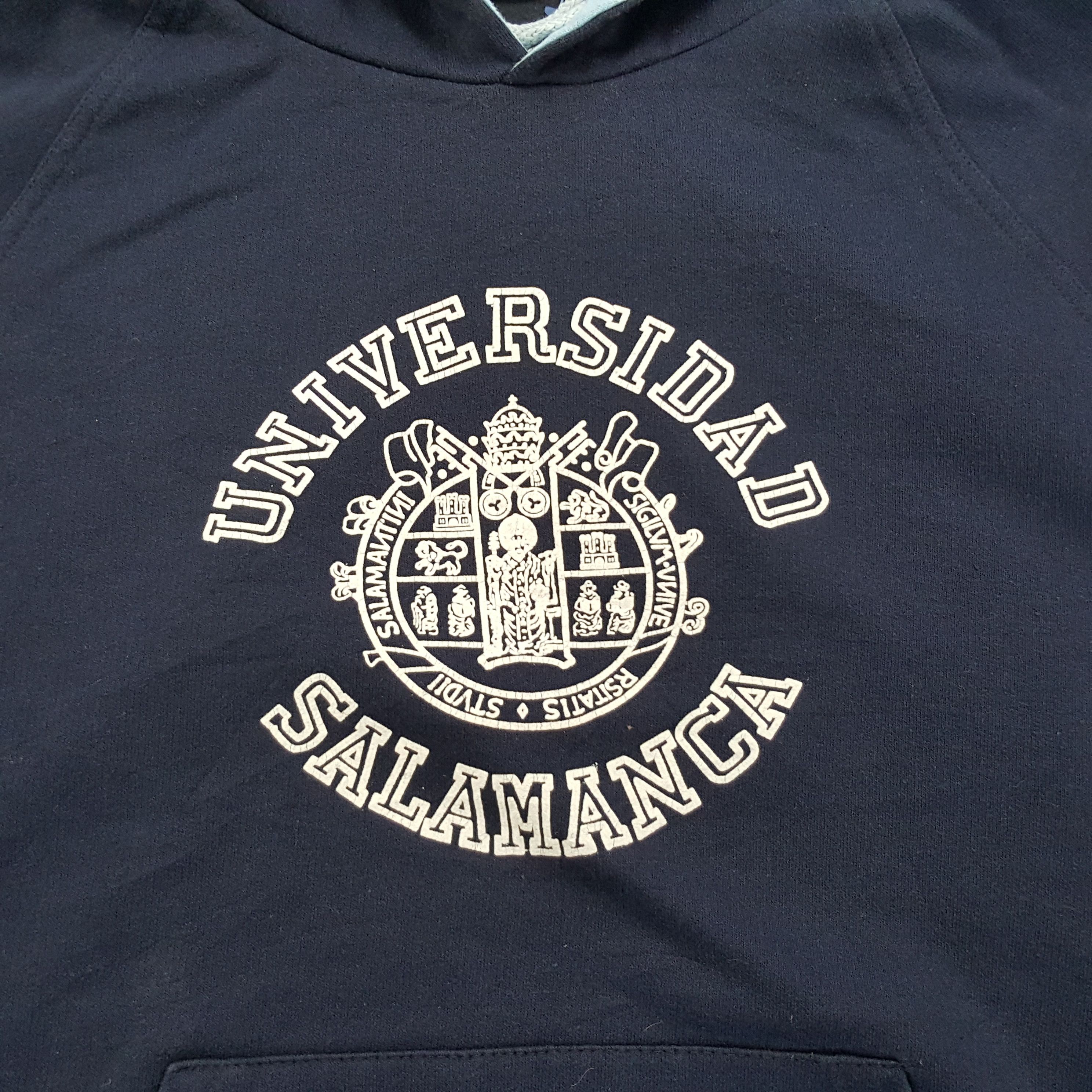Vintage Vintage Universidad Salamanca Spain College Hoodies Size US M / EU 48-50 / 2 - 2 Thumbnail