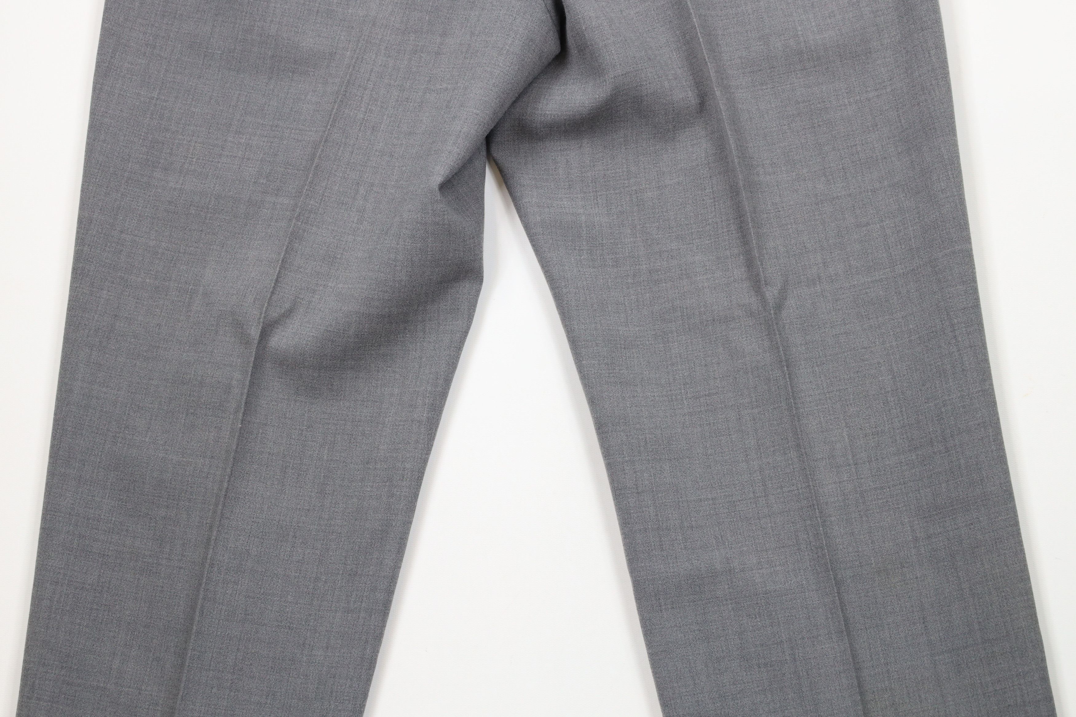 Vintage Vintage 90s Streetwear Wool Blend Wide Leg Chino Pants Gray Size US 36 / EU 52 - 13 Thumbnail