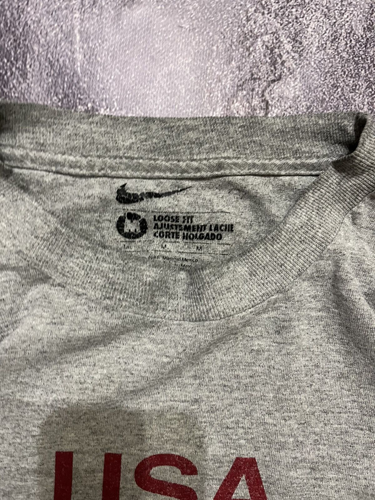 Nike vintage center swoosh nike usa tee shirt Size US M / EU 48-50 / 2 - 4 Thumbnail