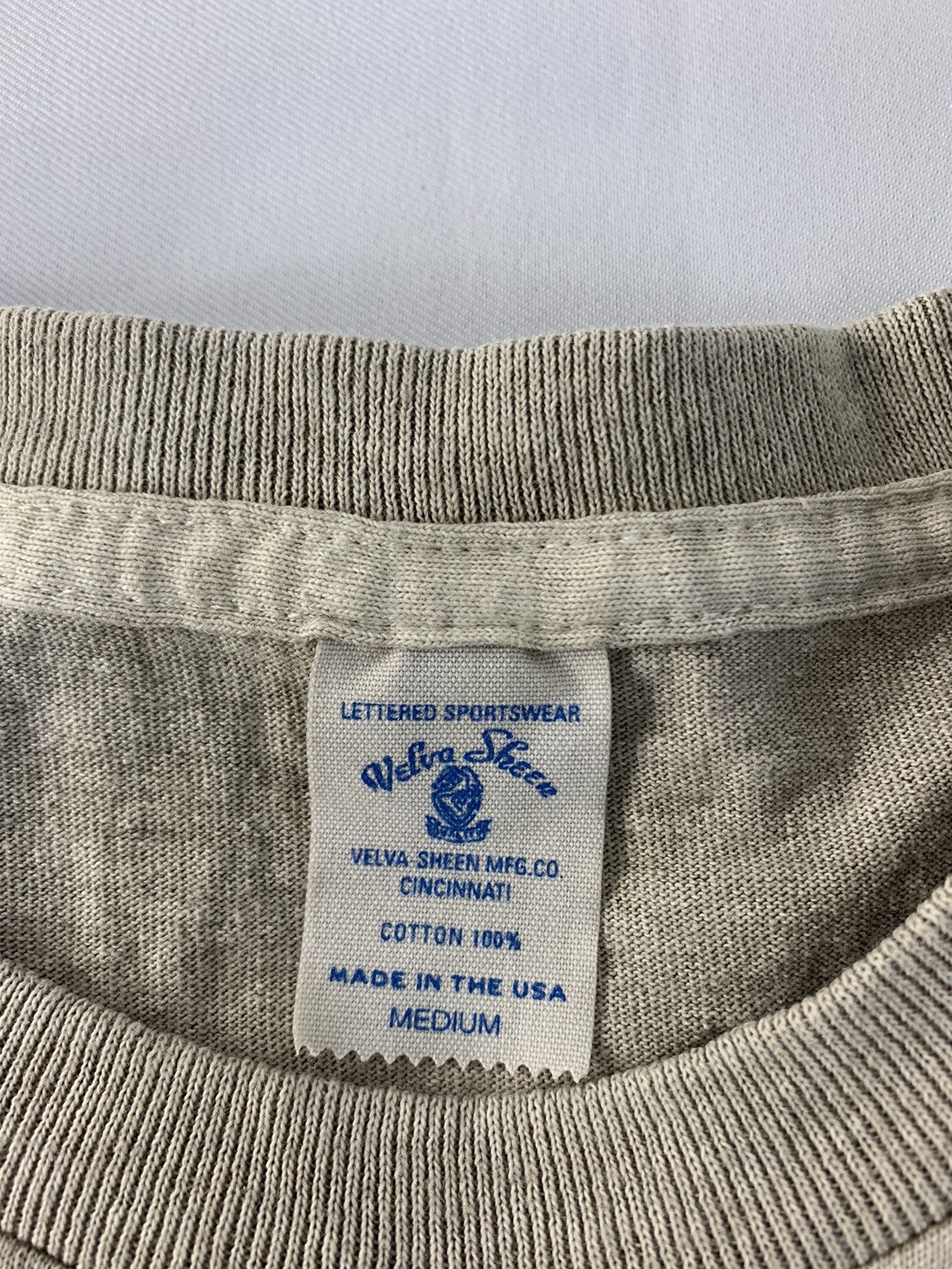 Vintage 90s Velva Sheen Plain Minimalist Single Pocket Brown Colour Size US M / EU 48-50 / 2 - 7 Thumbnail