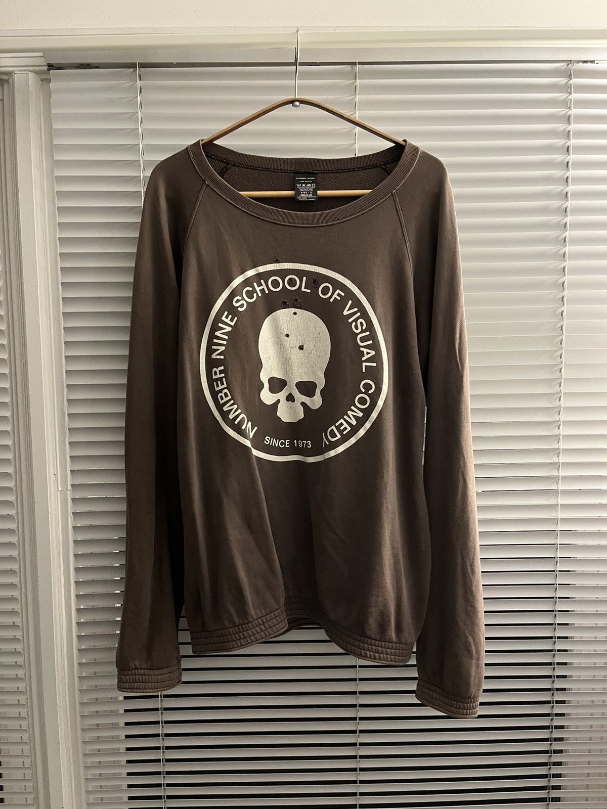 Number (N)ine Number Nine School Of Visual Comedy Hoodie | Grailed