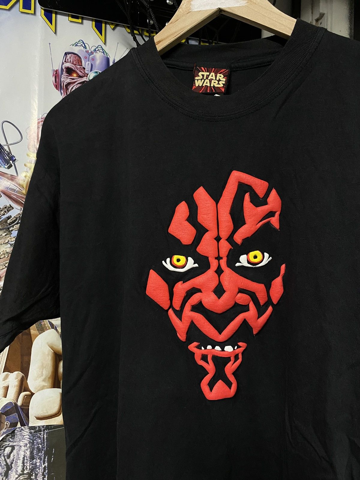 Vintage Vintage 90’s Darth Maul T-Shirt Vtg Star Wars Ep 1 Medium Size US M / EU 48-50 / 2 - 2 Thumbnail