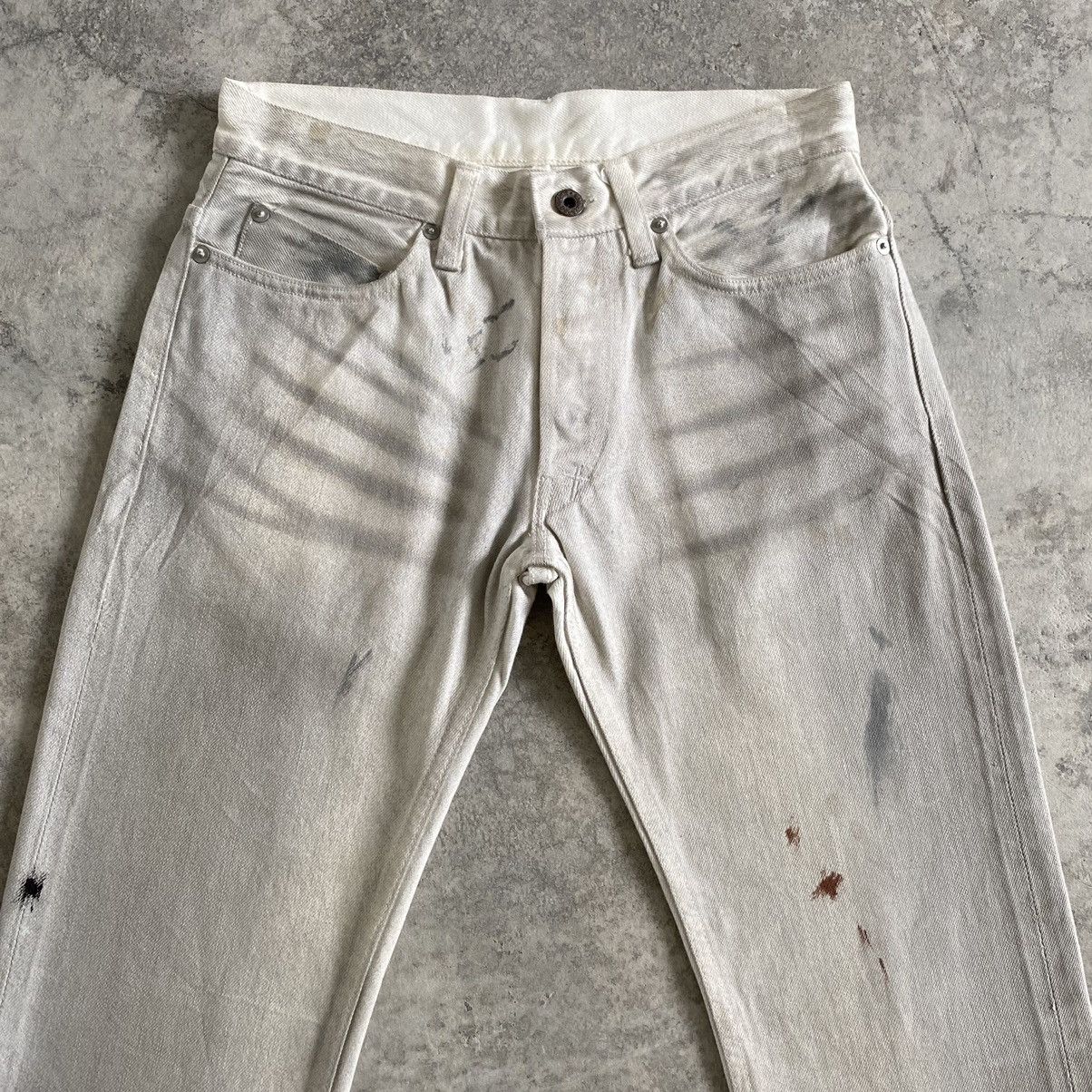 Sanca Sanca Made In Japan Selvedge Waxed Denim Jeans Size US 27 - 2 Thumbnail